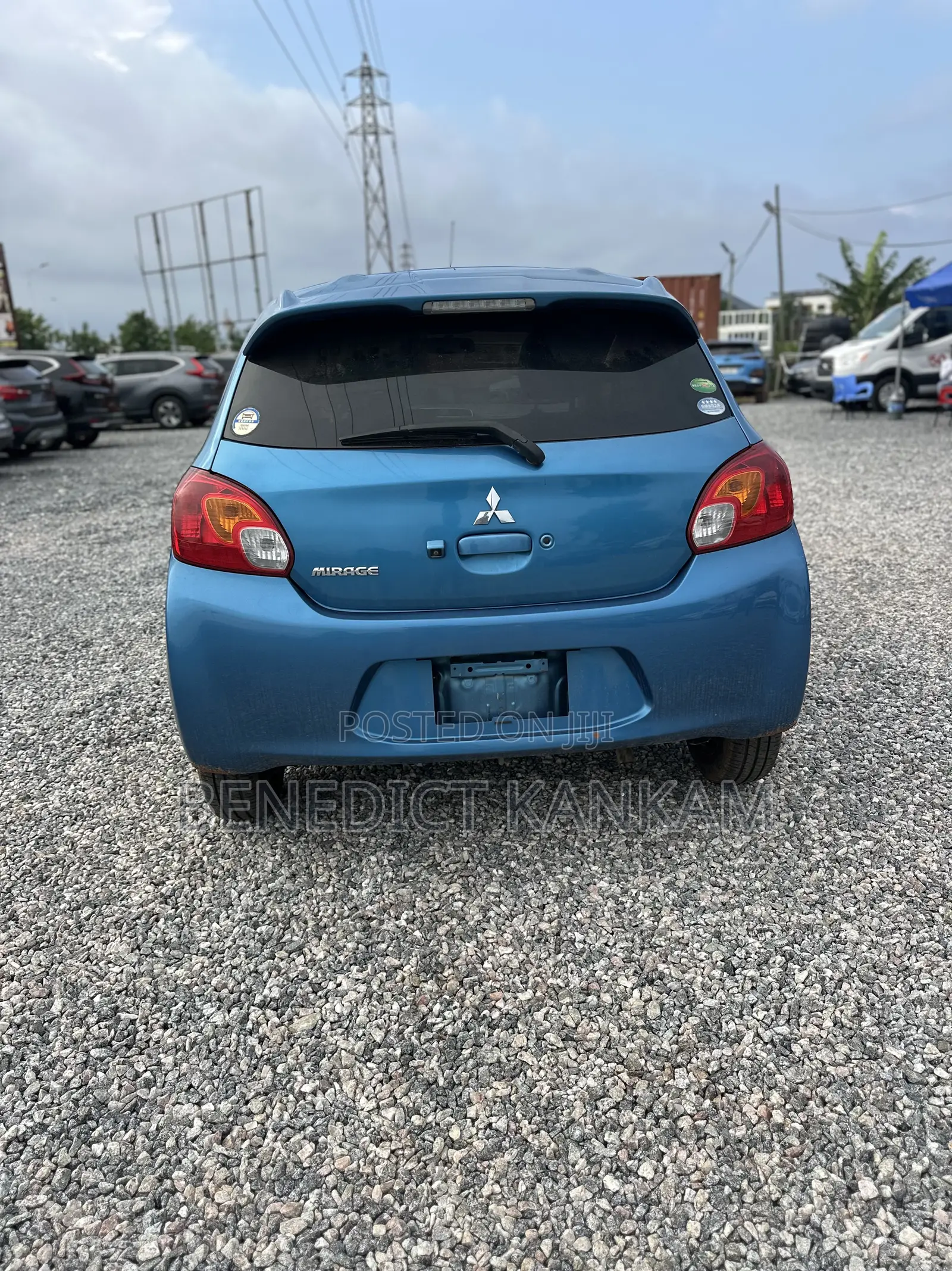Mitsubishi Mirage ES 4dr Hatchback (1.2L 3cyl CVT) 2014 Blue