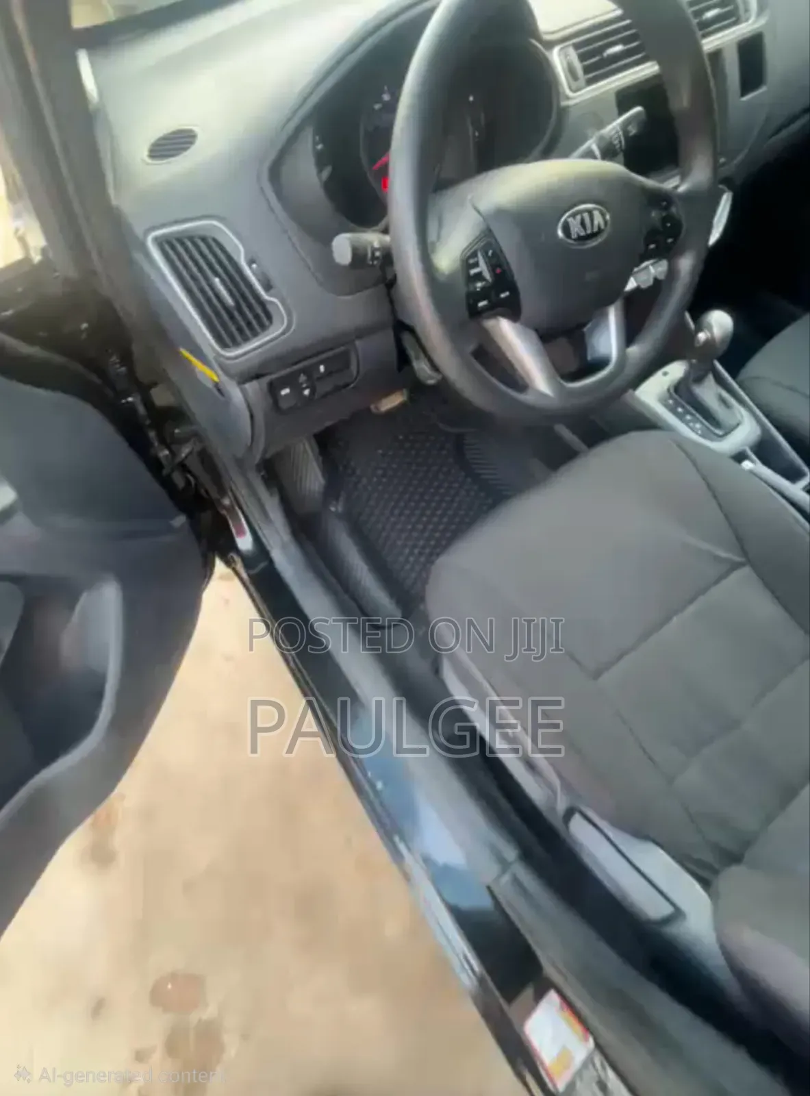 Kia Rio LX 4dr Hatchback (1.6L 4cyl 6A) 2017 Black