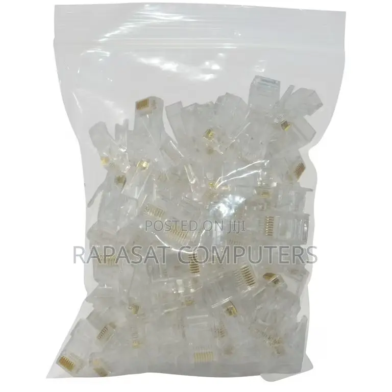 Cat 6 Pass Through Rj45 Connectors - 1000pcs