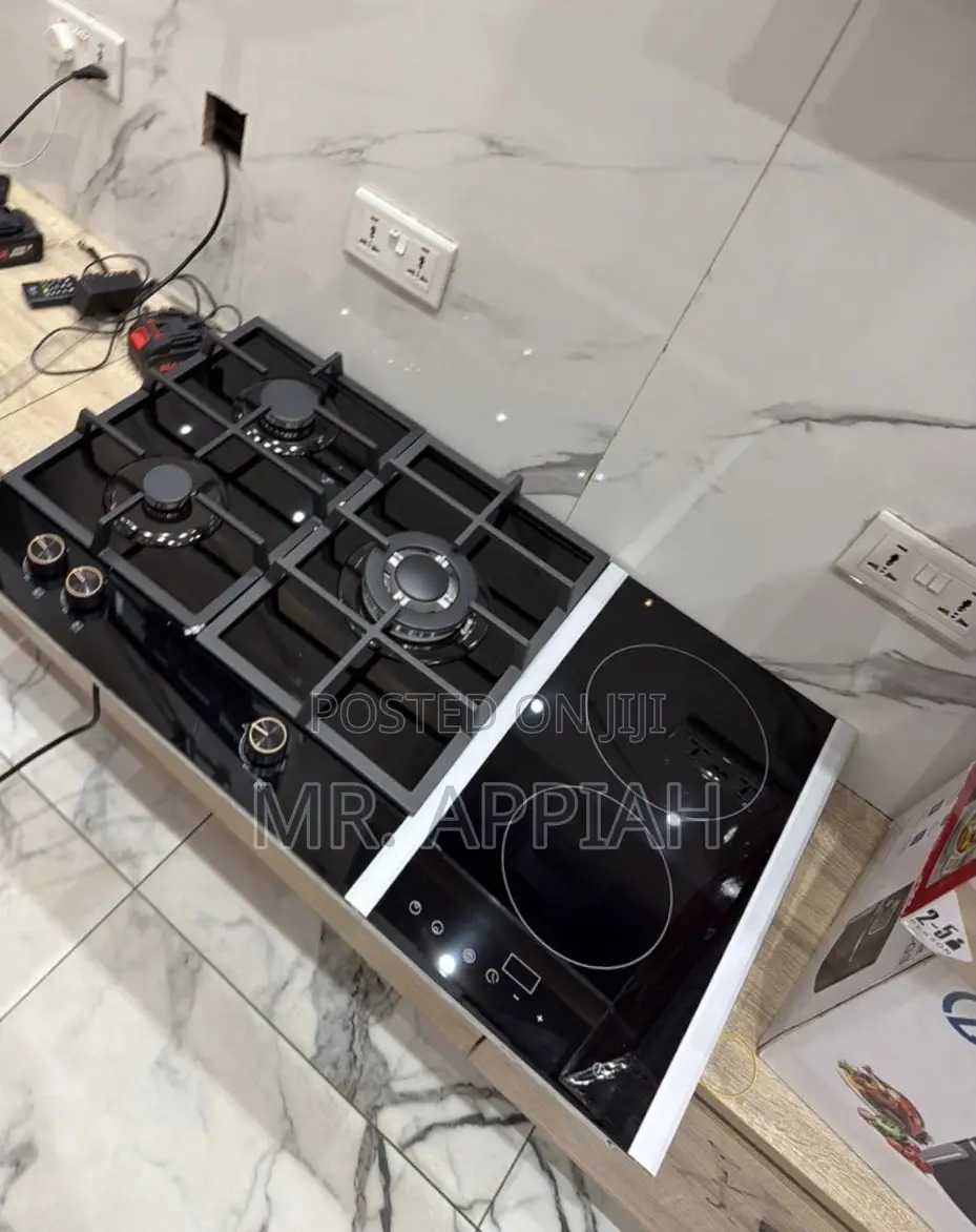 Order Kenwood 90cm 2 Electric + 4 Gas Hob(Tempered Glass) 