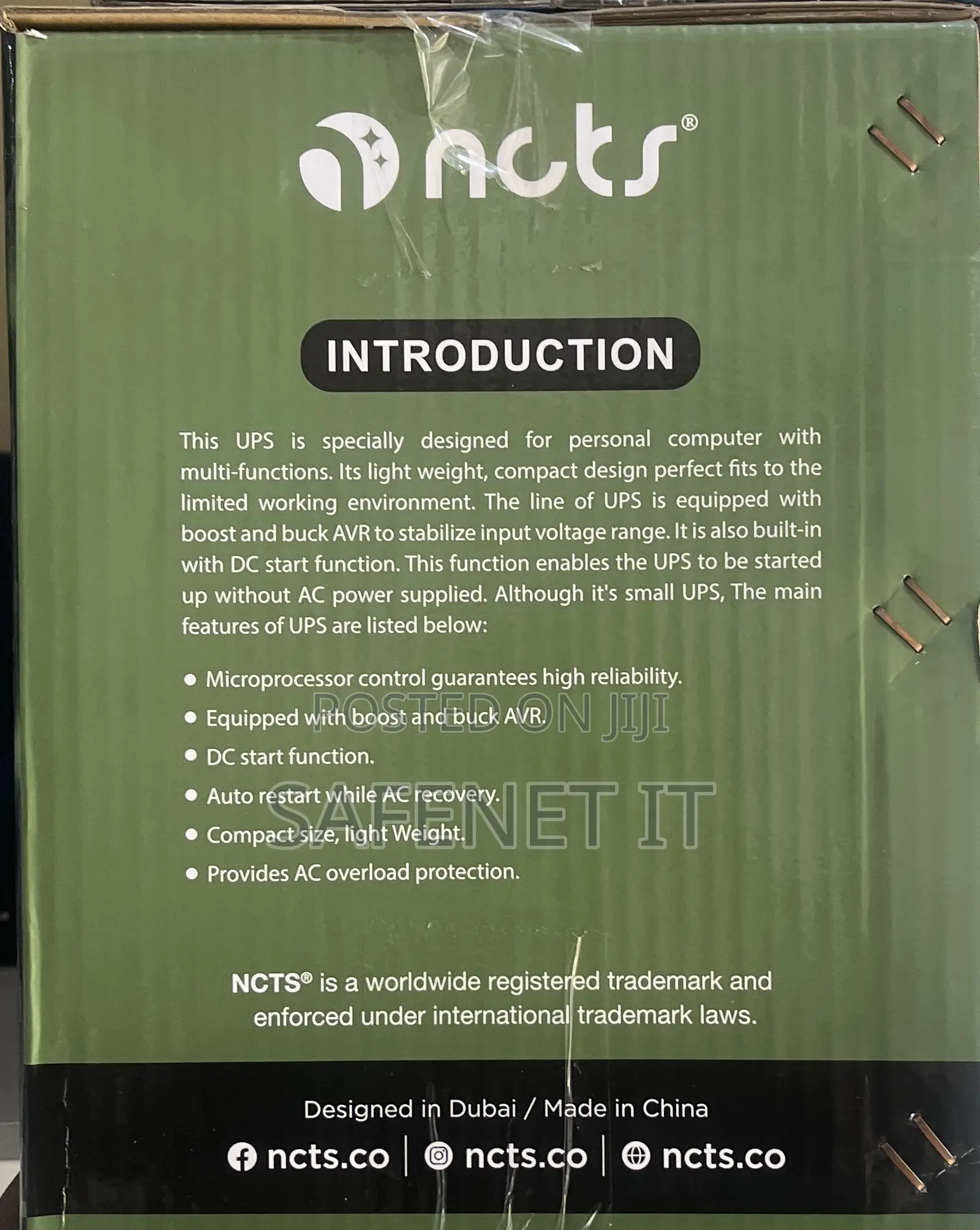 Ncts 2000va Uninterrupted Power Supply