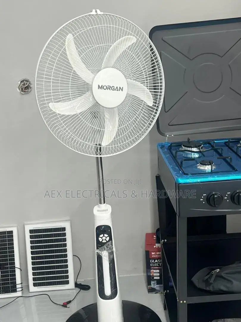 Morgan Solar Rechargeable Standing Fan Remote Control - Brand New