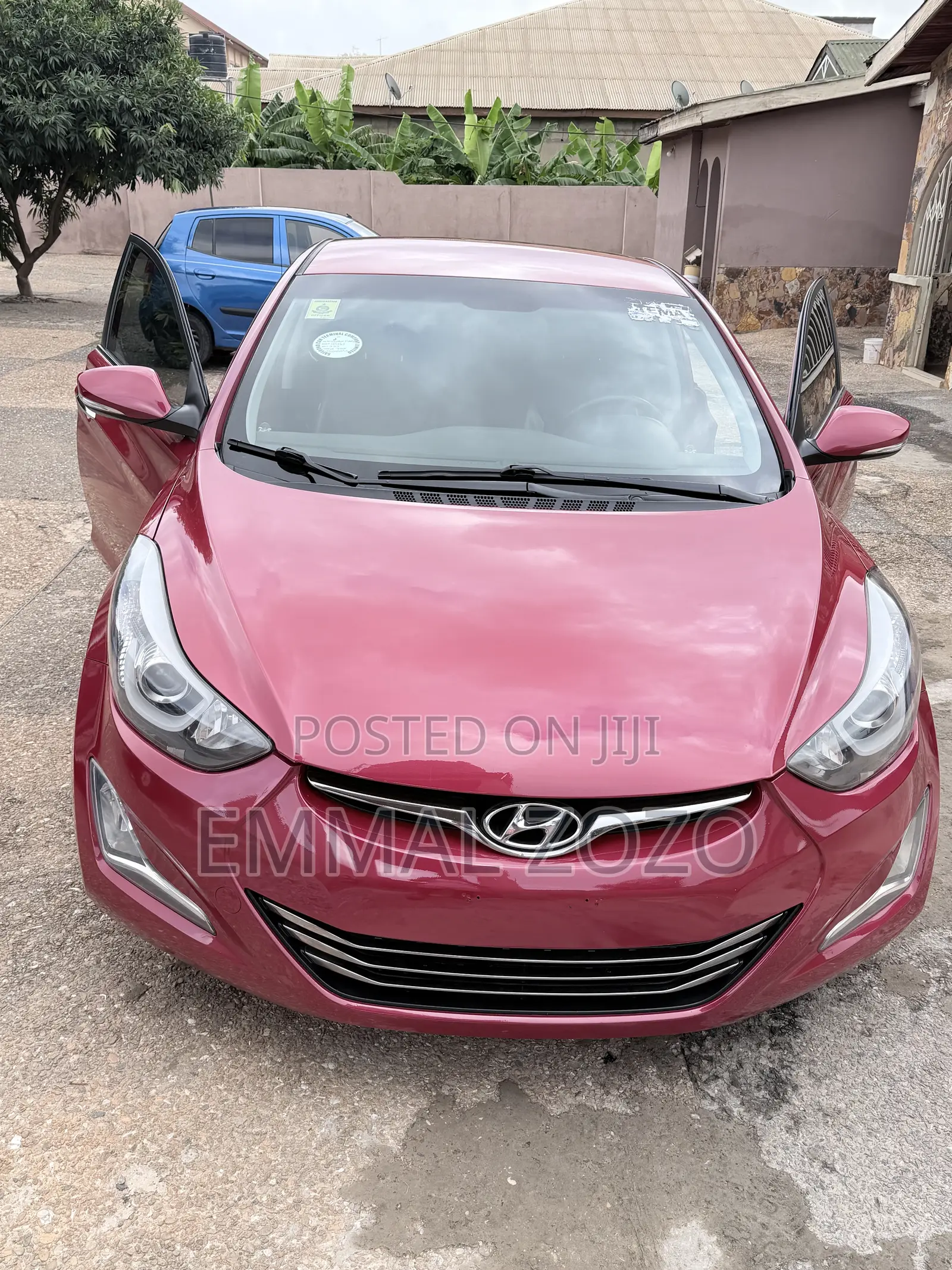 Hyundai Elantra Limited 4dr Sedan (1.8L 4cyl 6A) 2015 Red