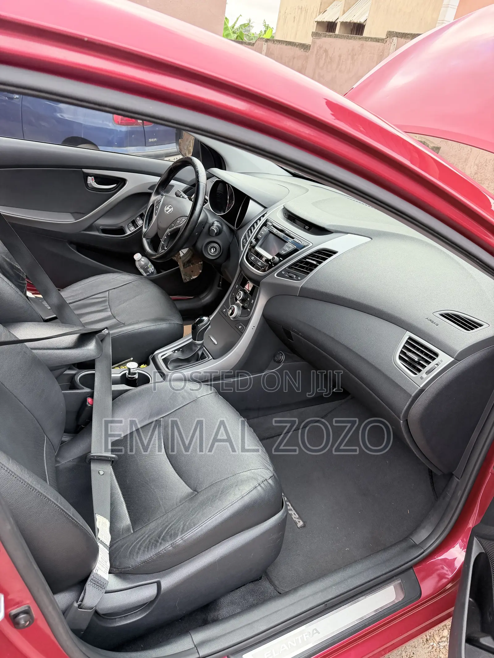Hyundai Elantra Limited 4dr Sedan (1.8L 4cyl 6A) 2015 Red