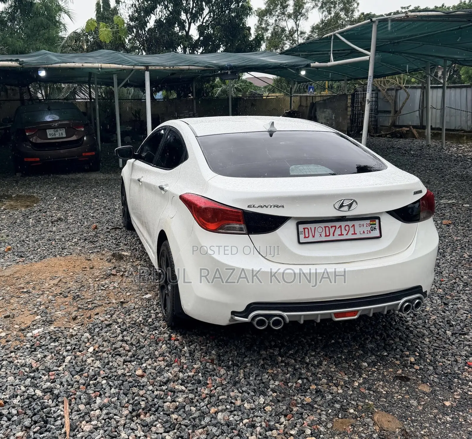 Hyundai Elantra 2014 White