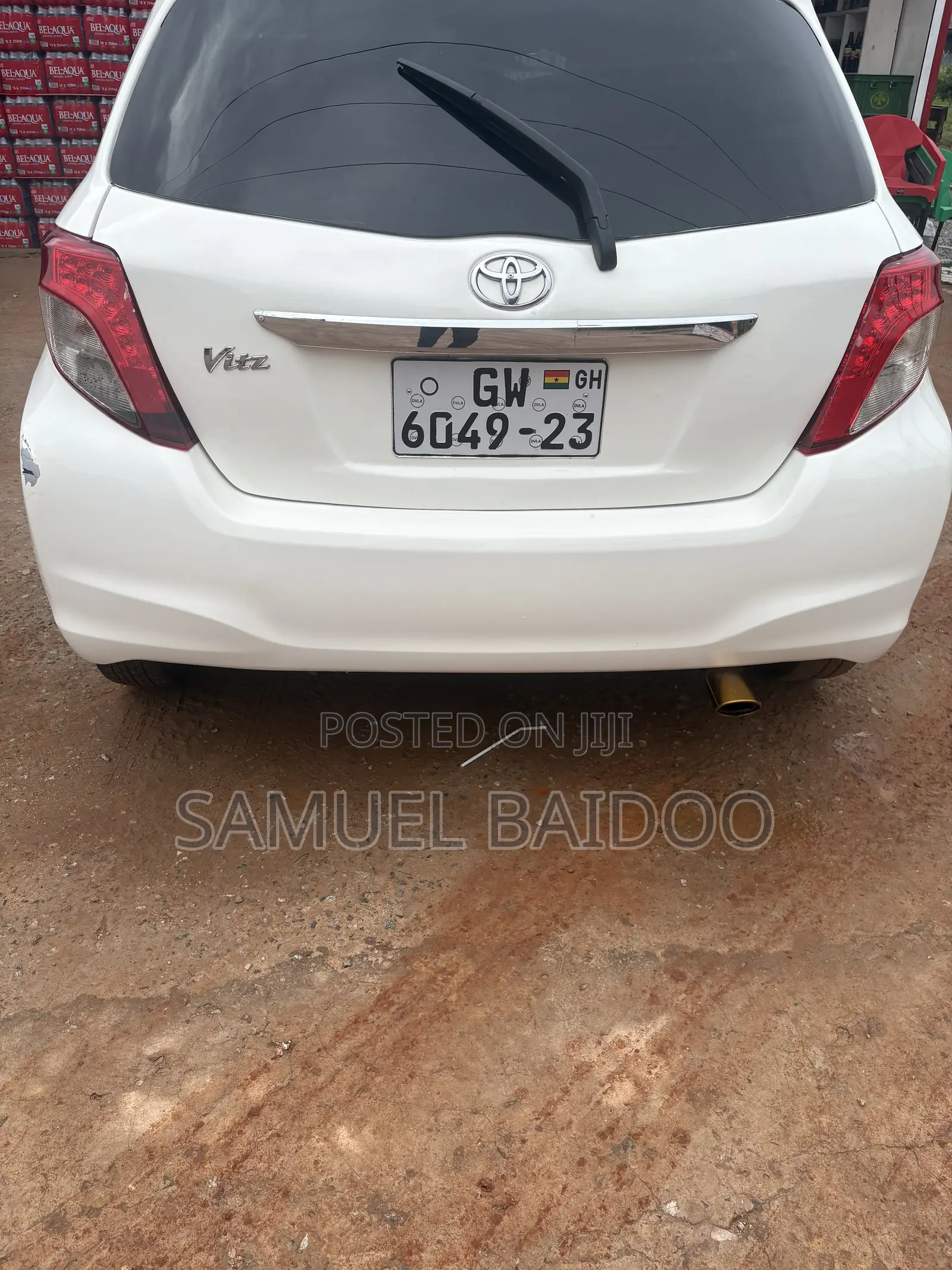 Toyota Vitz 2012 White