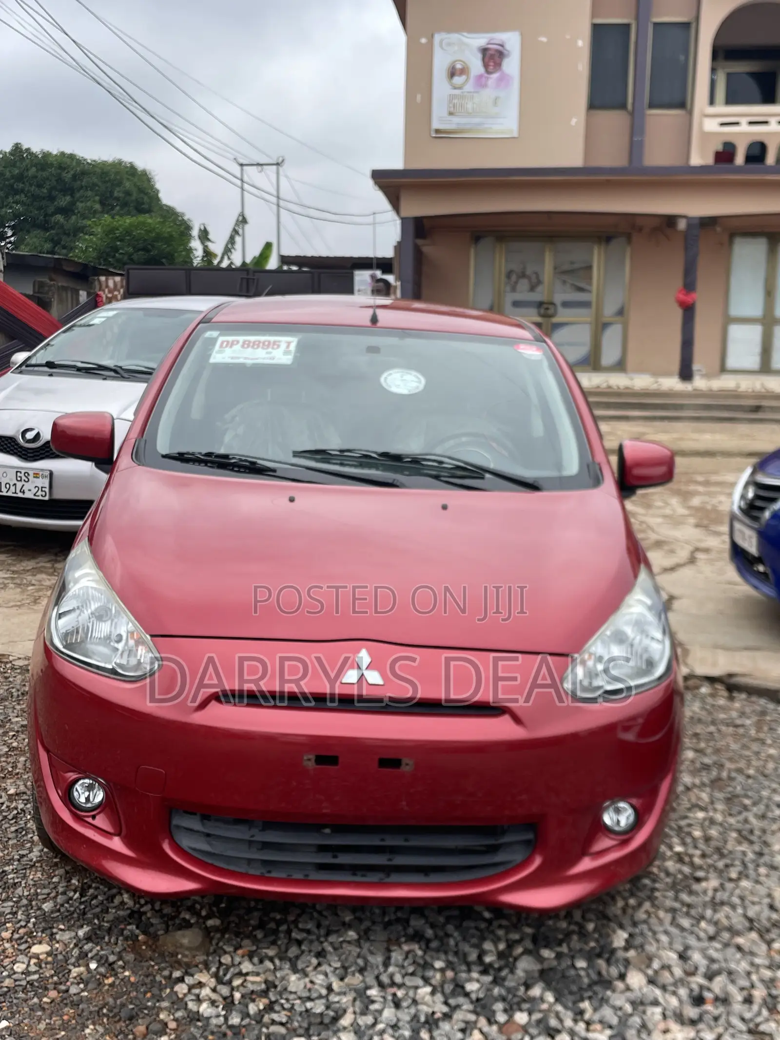 Mitsubishi Mirage 2013 Red