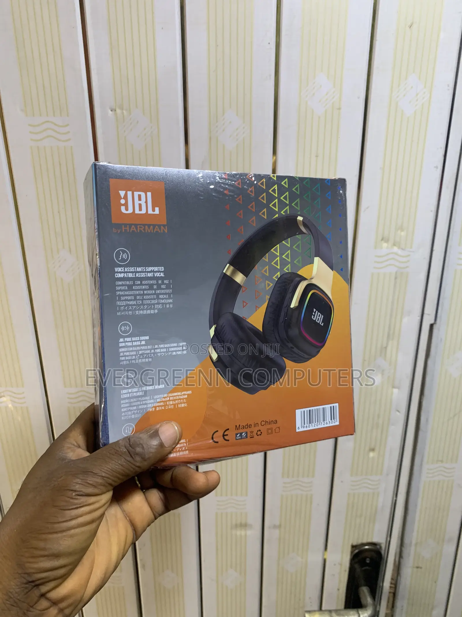JBL Zb630 "Pure Music" Wireless Over-Ear Headphones