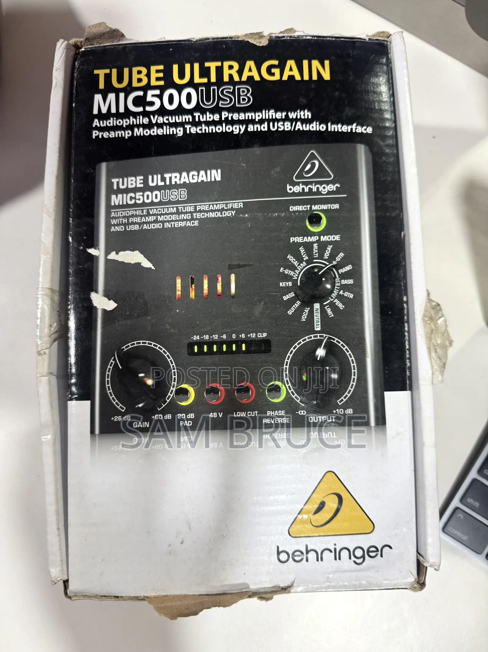 Tube Ultragain Mic500usb