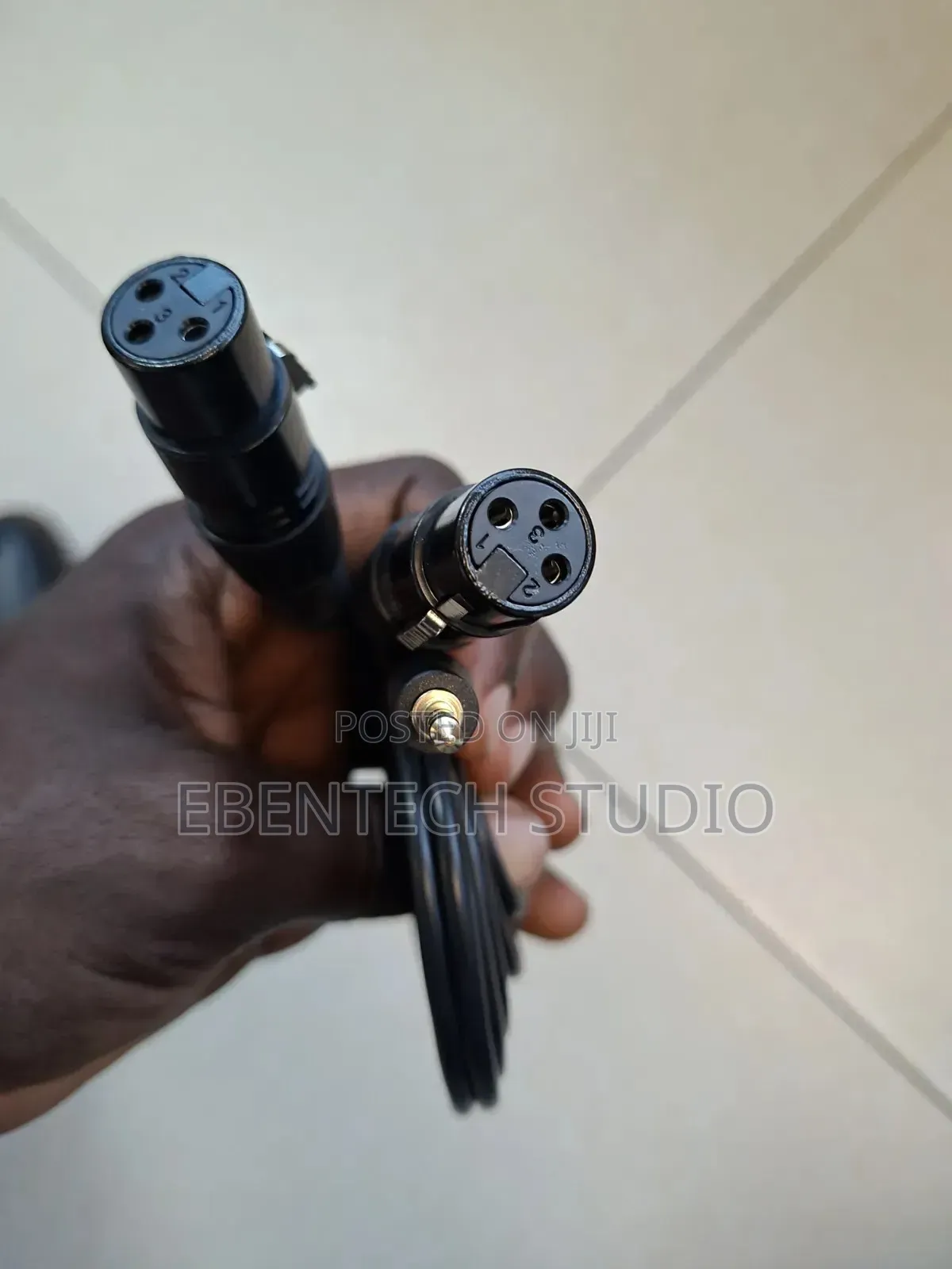 Dual Stereo Female XLR to 3.5mm Male Jack Cable