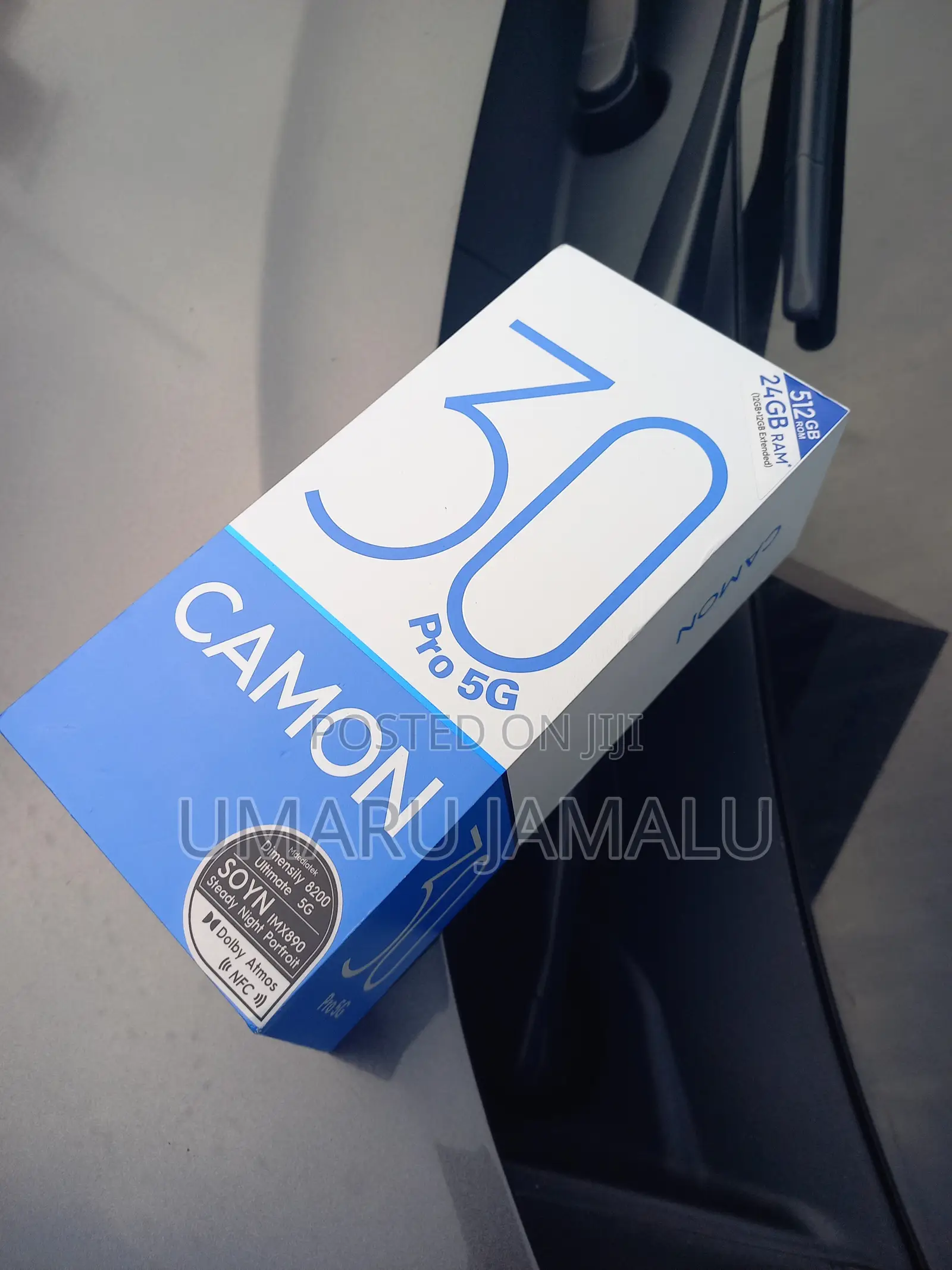 New Tecno Camon 30 Pro 5G 512 GB Black