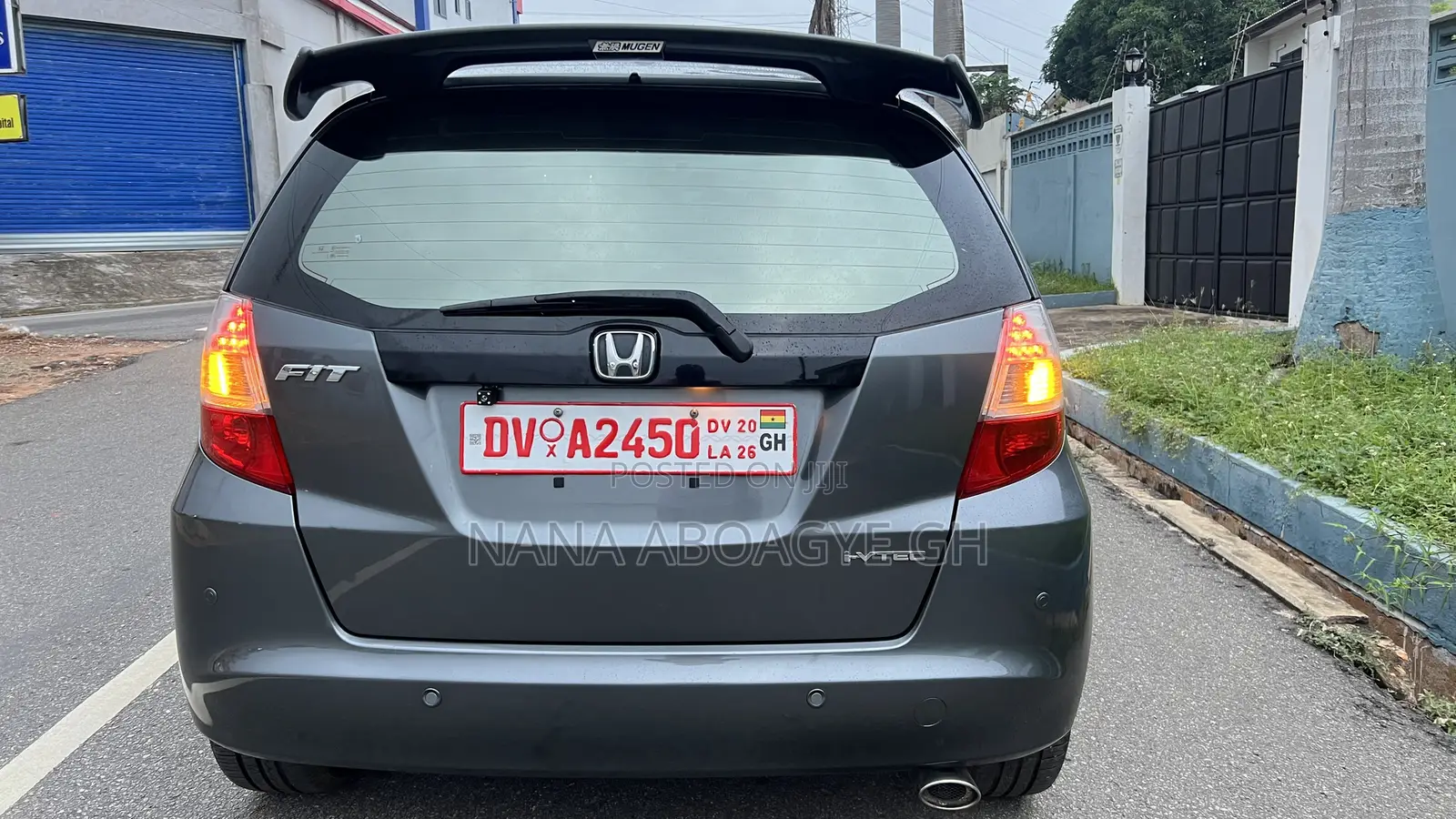 Honda Fit Automatic 2010 Gray
