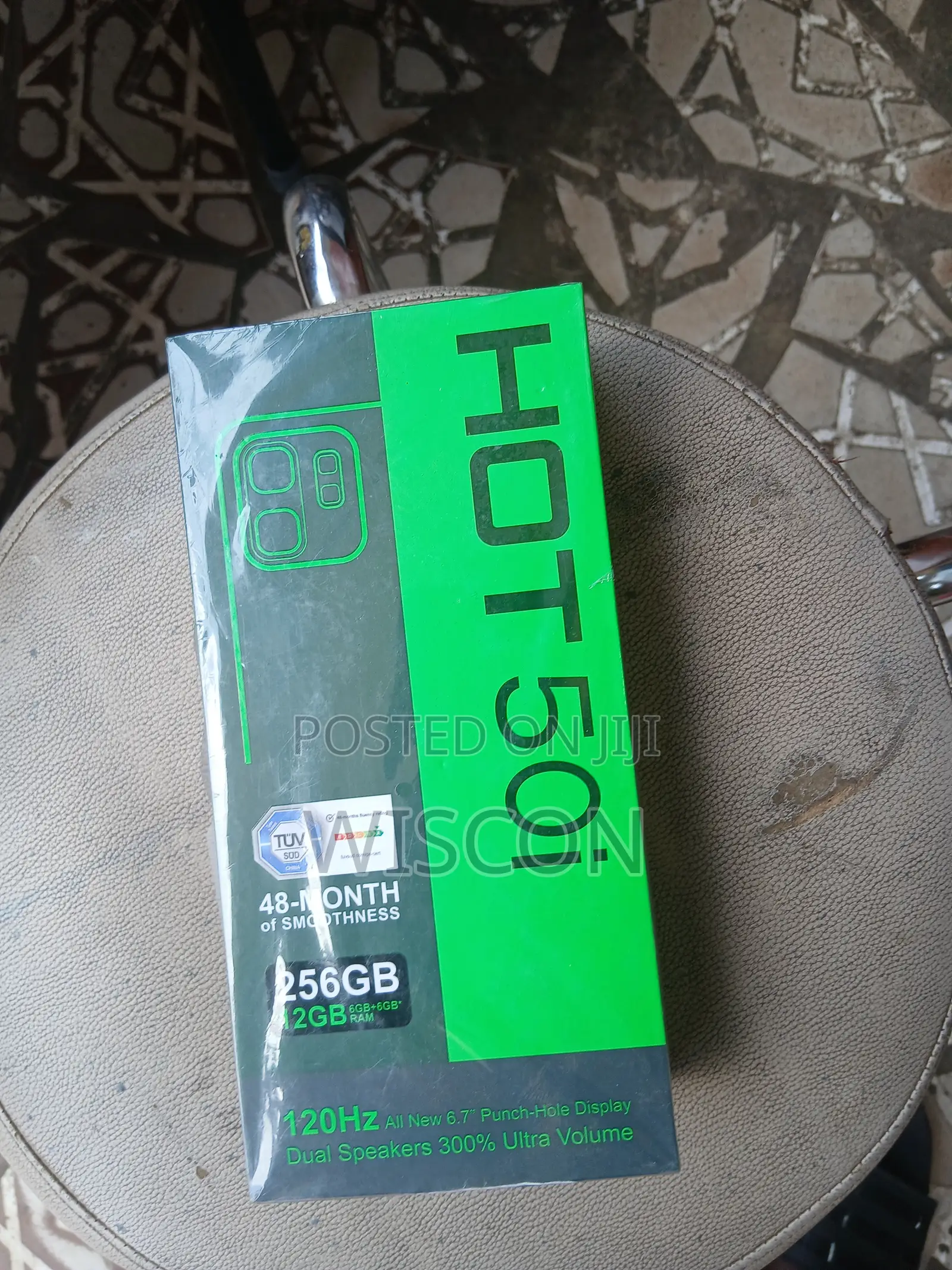 New Infinix Hot 50i 256 GB Black