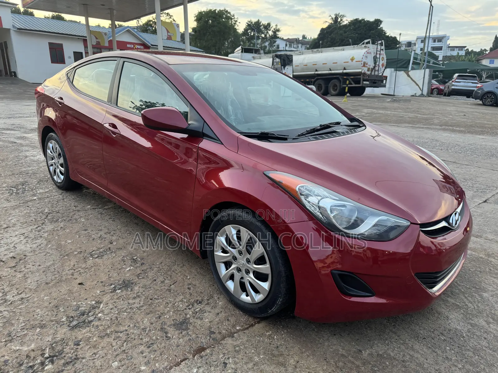 Hyundai Elantra Limited 4dr Sedan (1.8L 4cyl 6A) 2014 Red
