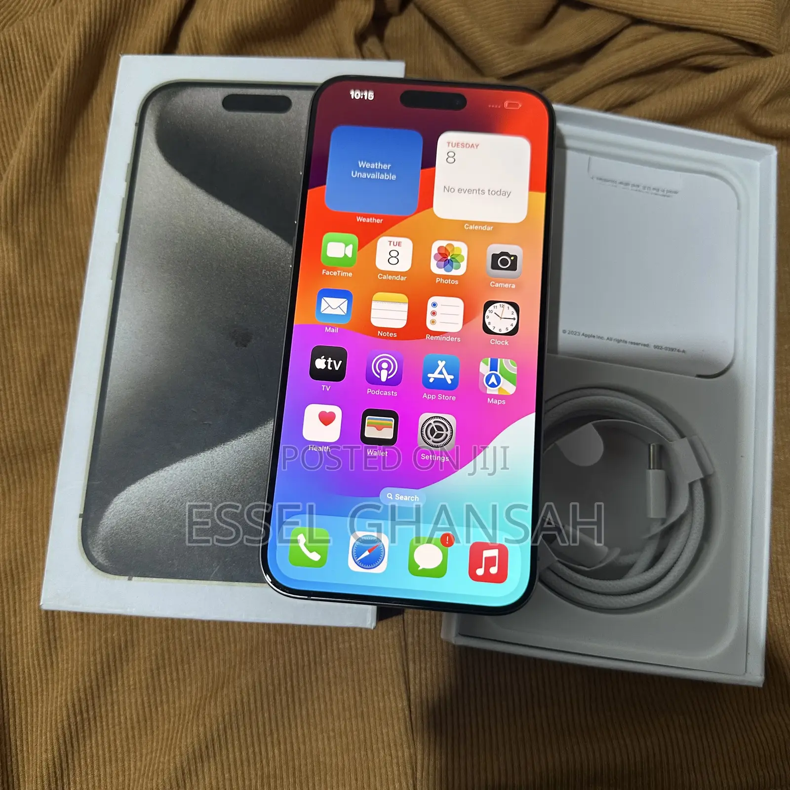 Apple iPhone 15 Pro Max 256 GB Silver