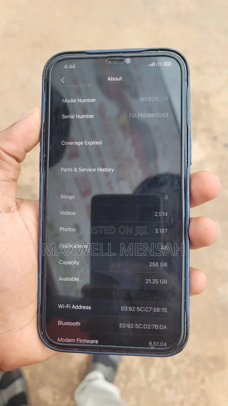Apple iPhone 12 Pro Max 256 GB Black