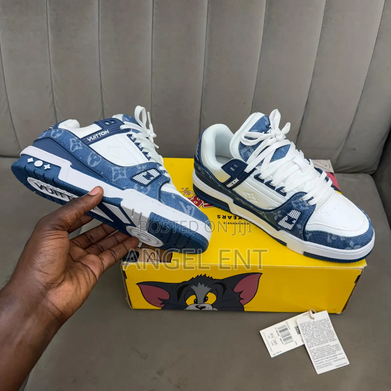 Louis Vuitton Lv Trainer Sneakers Available (Location: Adum Kumasi)