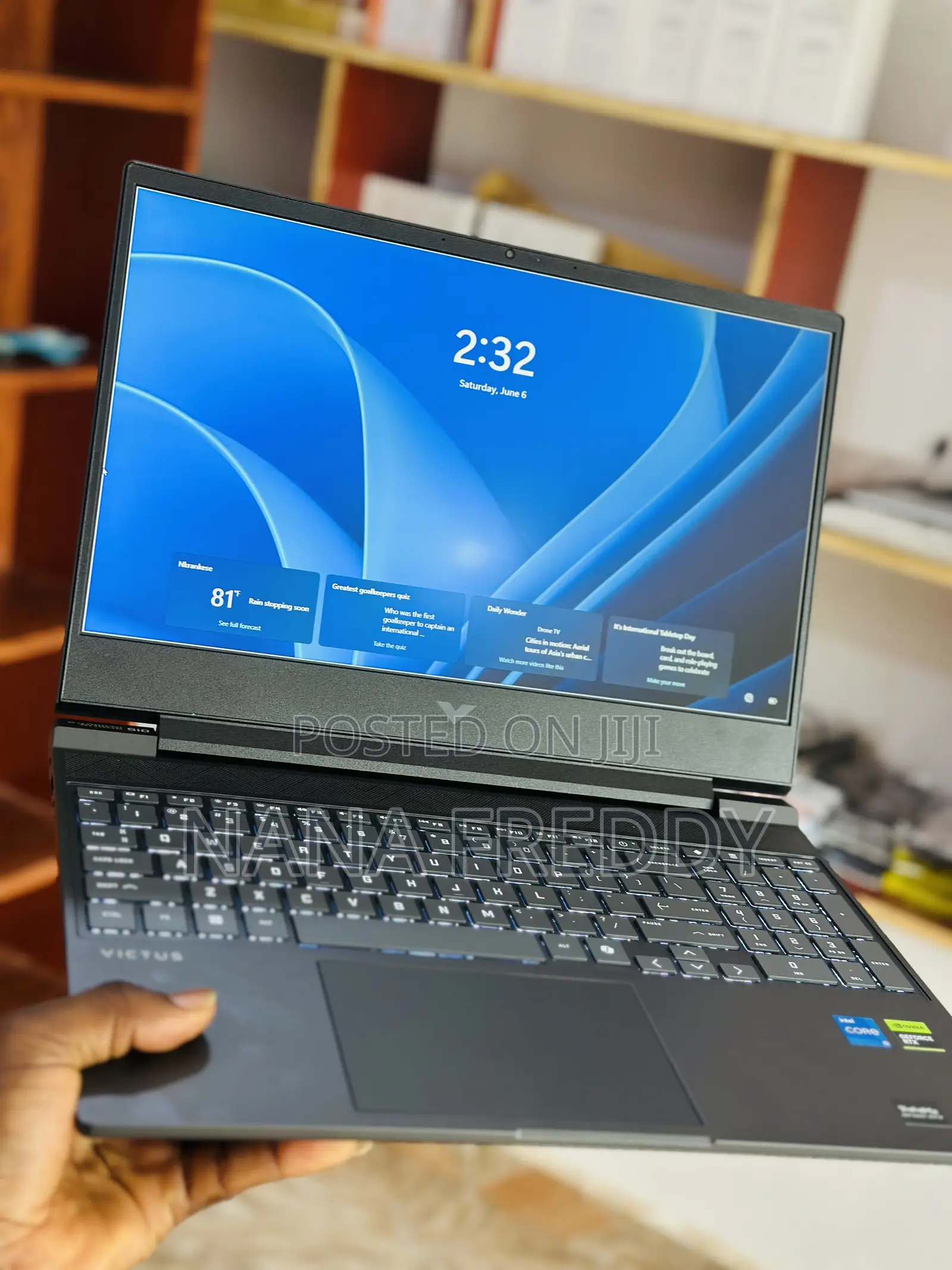 New Laptop HP Victus 15 16GB Intel Core i5 SSD 512GB