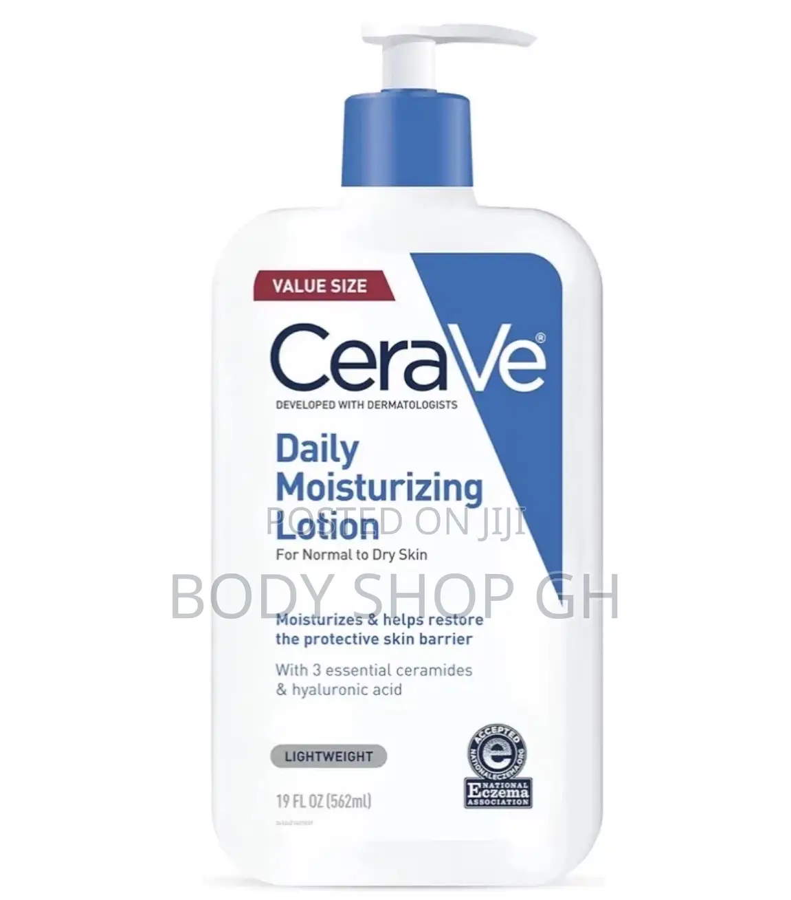 Cerave Daily Moisturizing Lotion - Hyaluronic Acid and Ceramides 19oz
