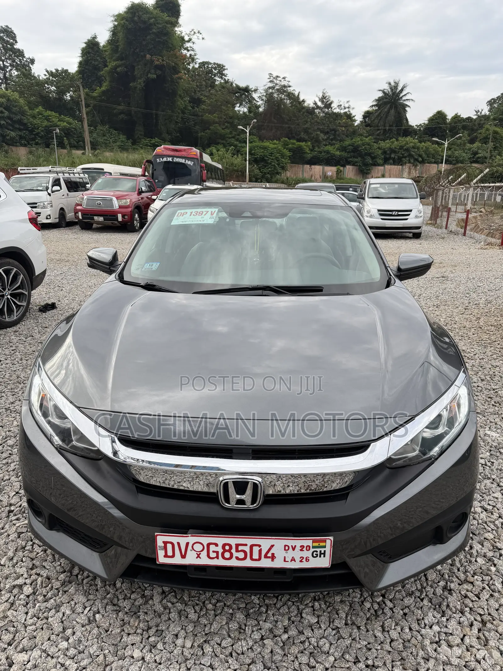 Honda Civic EX 4dr Sedan (2.0L 4cyl) 2017 Gray