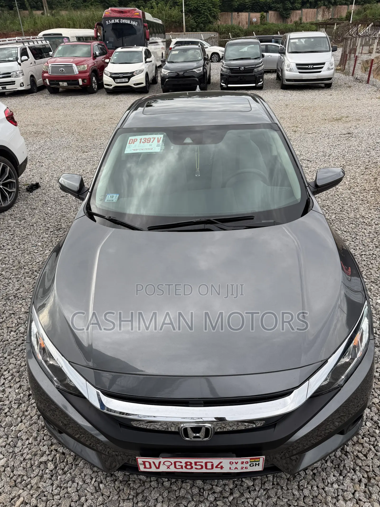 Honda Civic EX 4dr Sedan (2.0L 4cyl) 2017 Gray