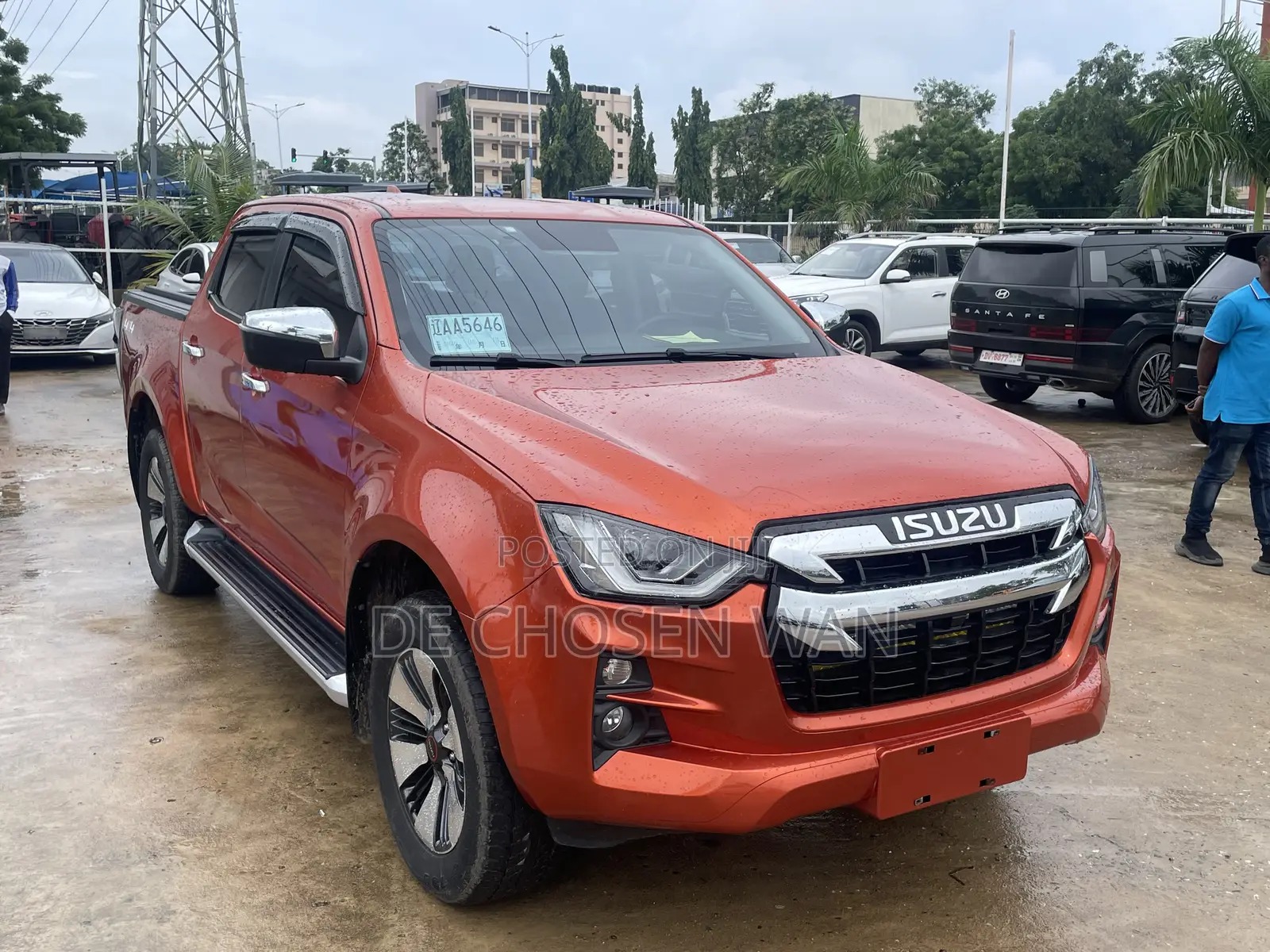 Isuzu D-MAX 2021 Orange