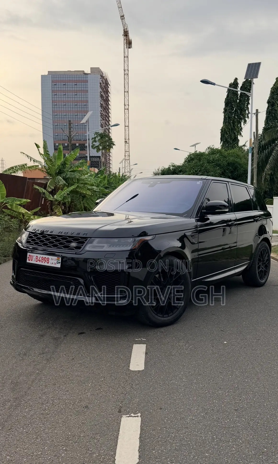 Land Rover Range Rover 3.0L V6 Supercharged HSE 2019 Black