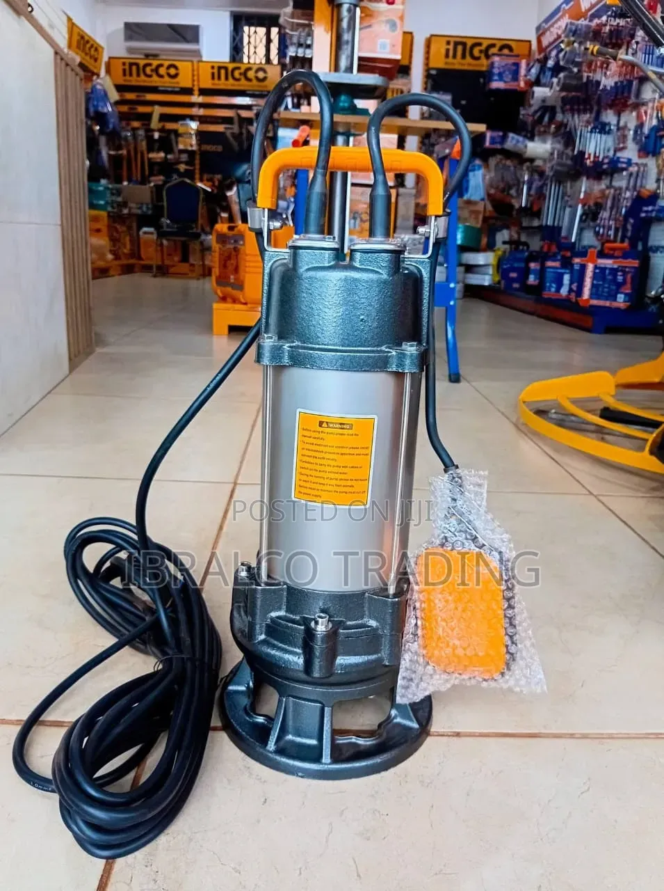 Ingco 2hp Sewage Submersible Pump