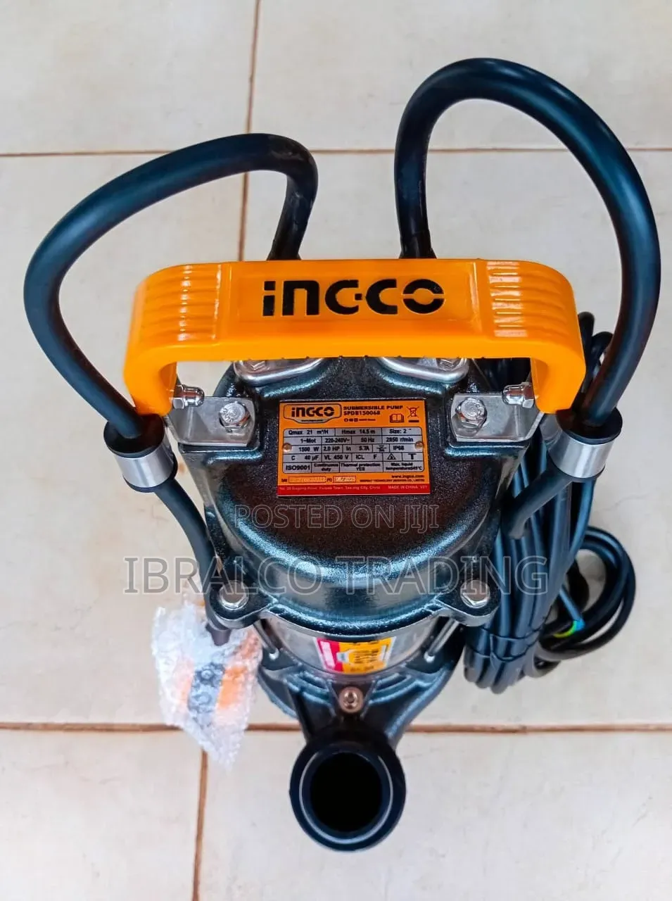 Ingco 2hp Sewage Submersible Pump