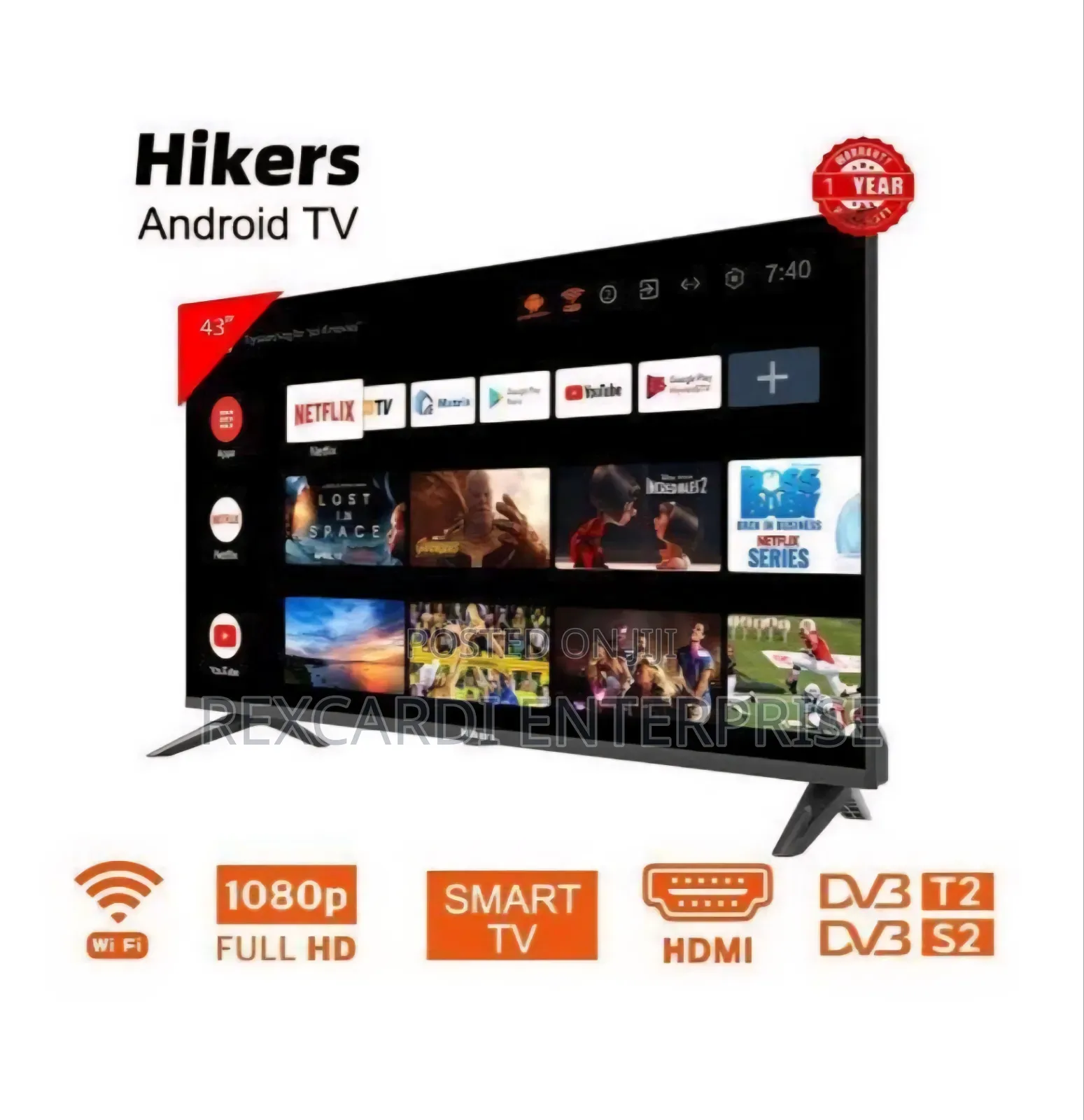 Android Smart 43 Inches Tv
