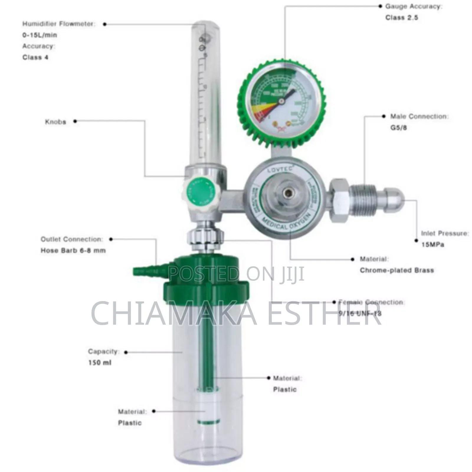 Medical Oxygen Flowmeter