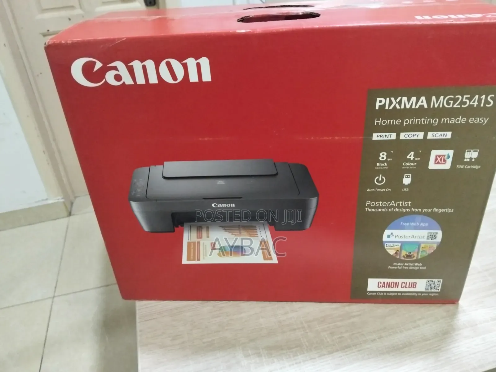Canon Pixma Mg2541s All-in-One Printer