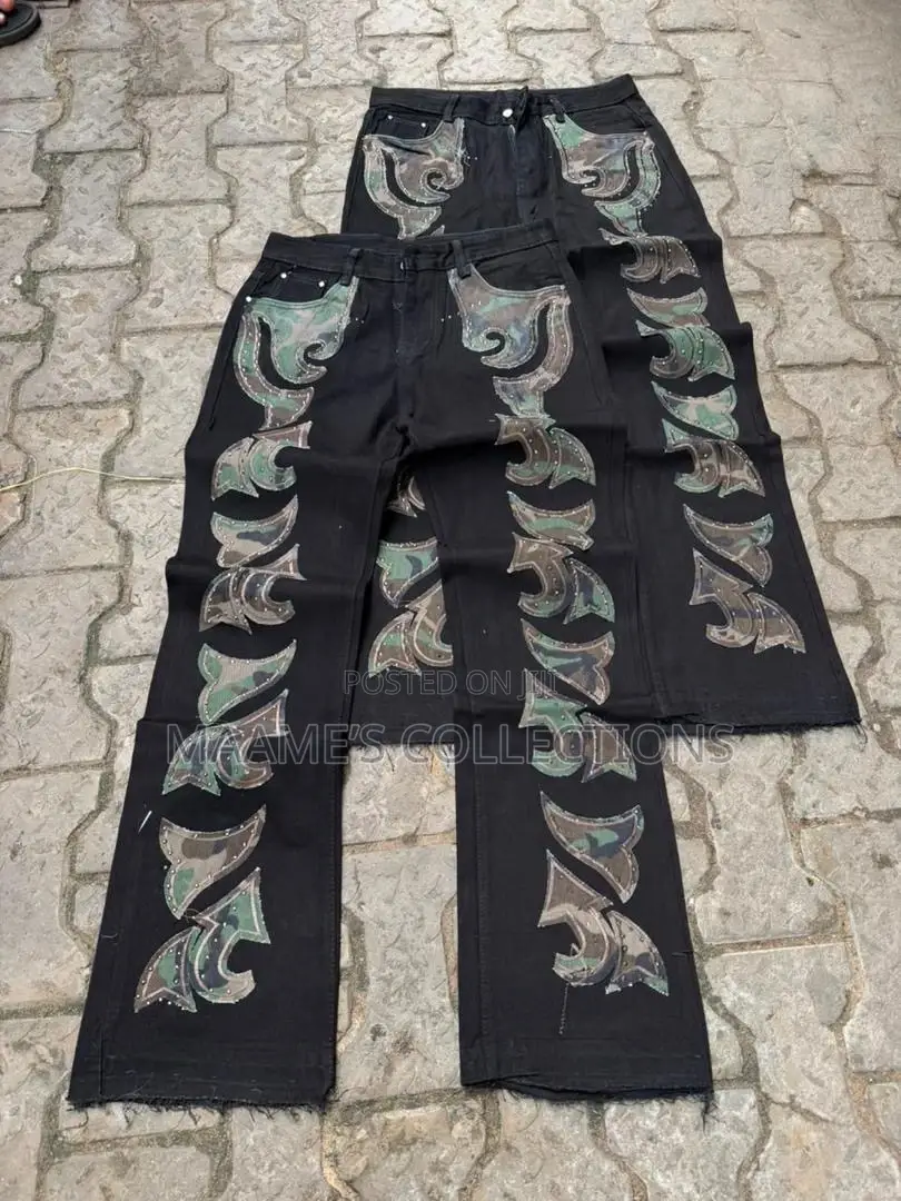 Men’S Light Wash Baggy Jeans