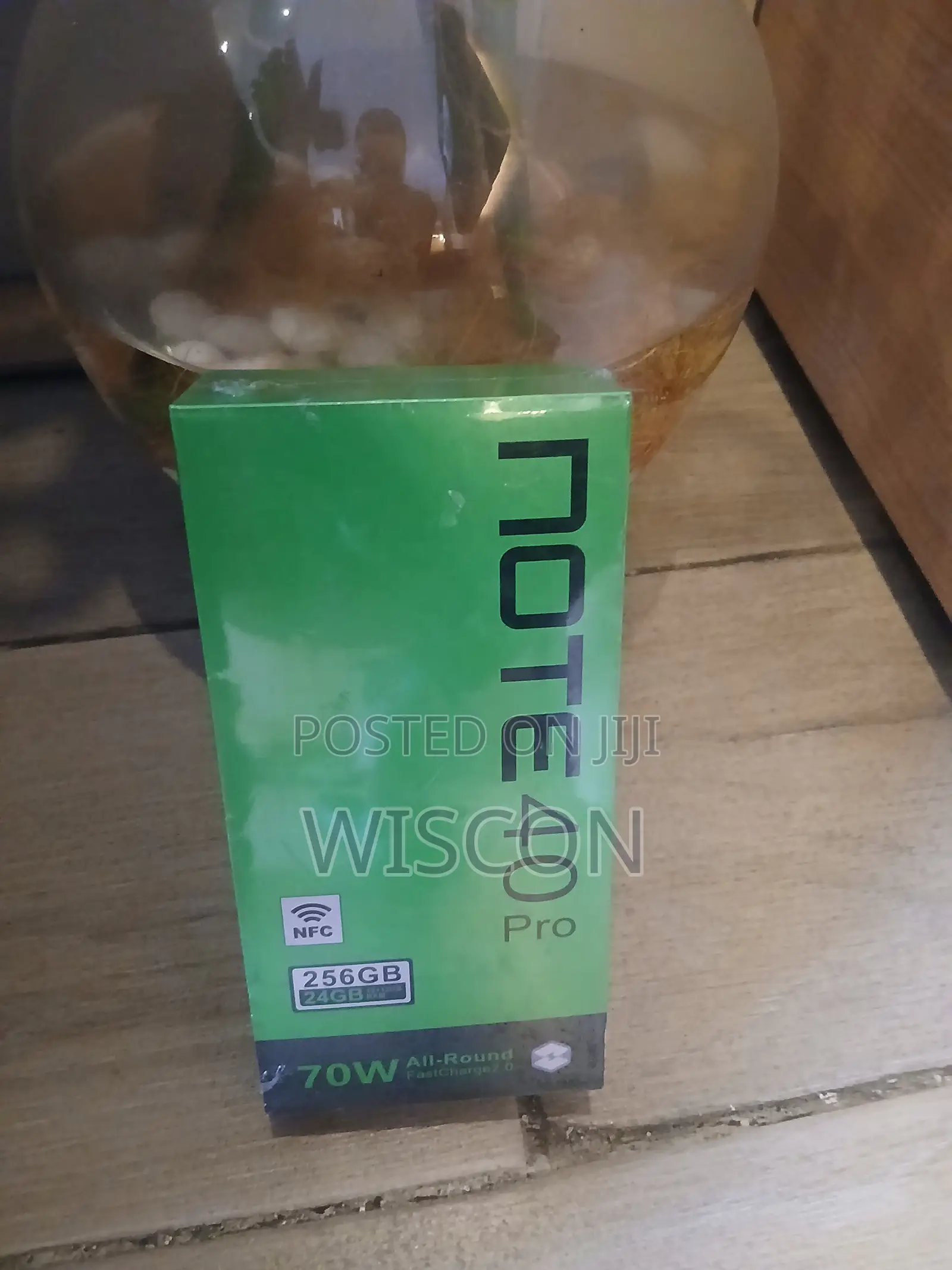 New Infinix Note 40 Pro 256 GB Black