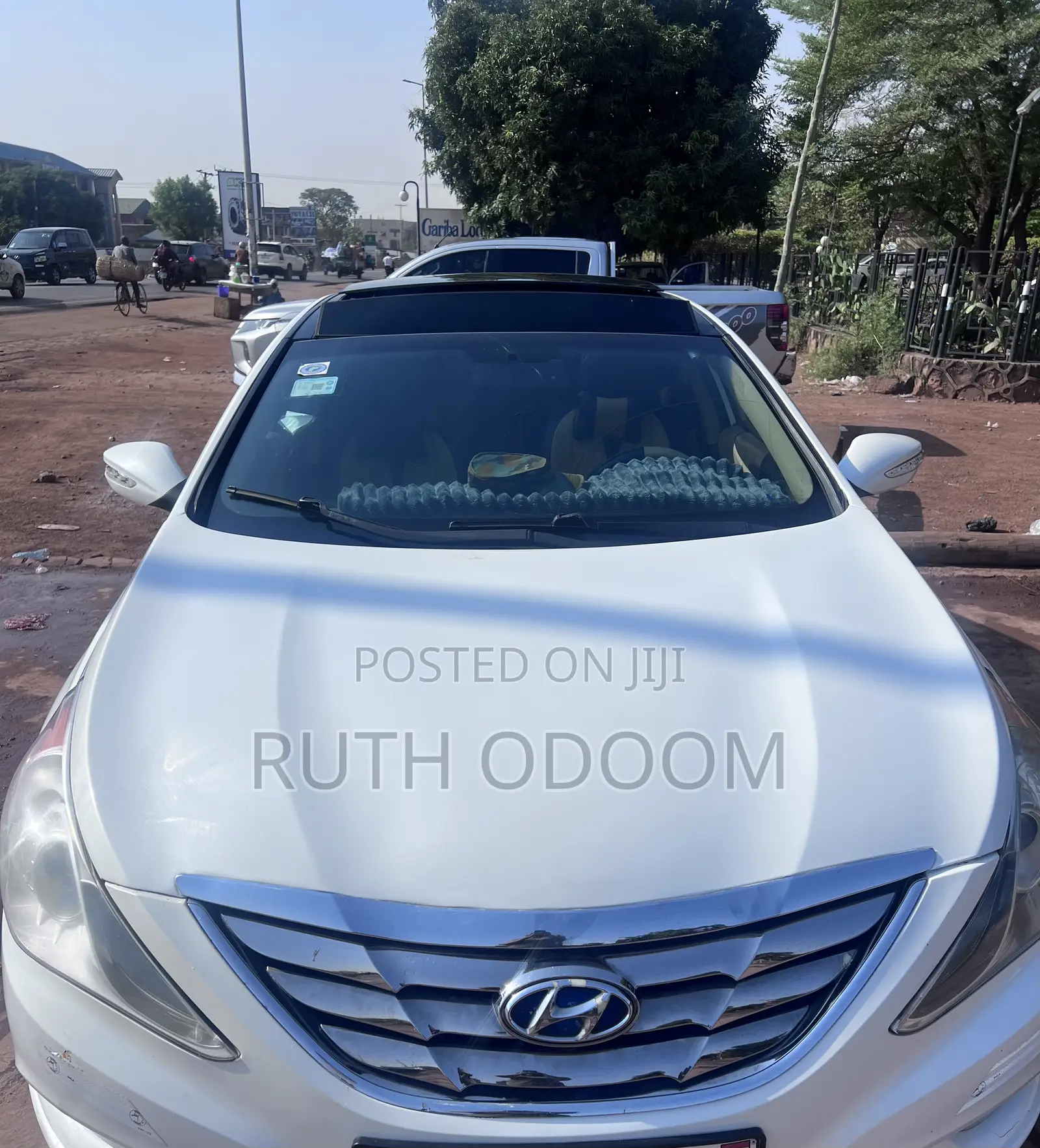 Hyundai Sonata Limited 2.0T Sedan (2.0L 4cyl 6A) 2013 White