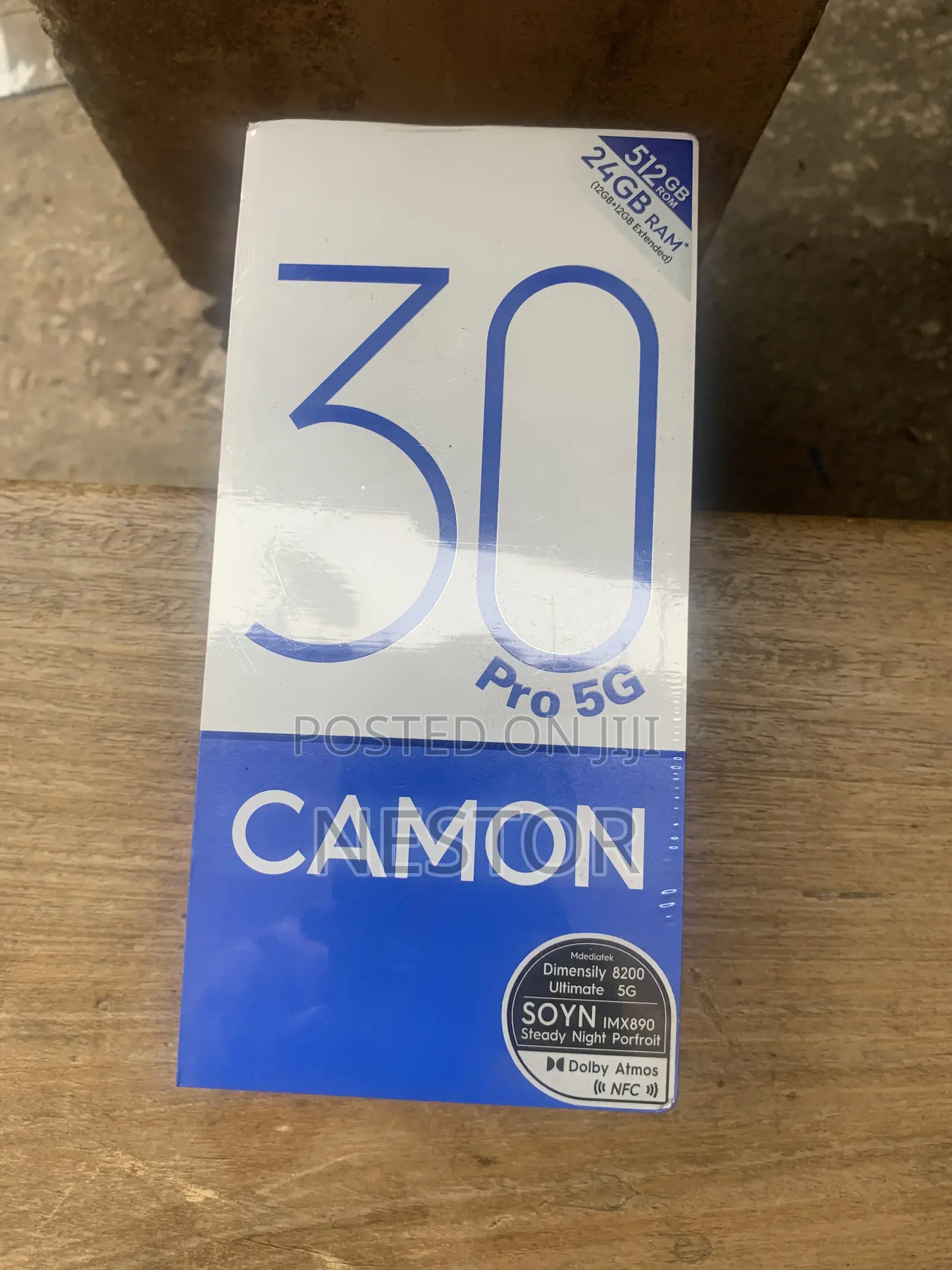 New Tecno Camon 30 Pro 5G 512 GB Black