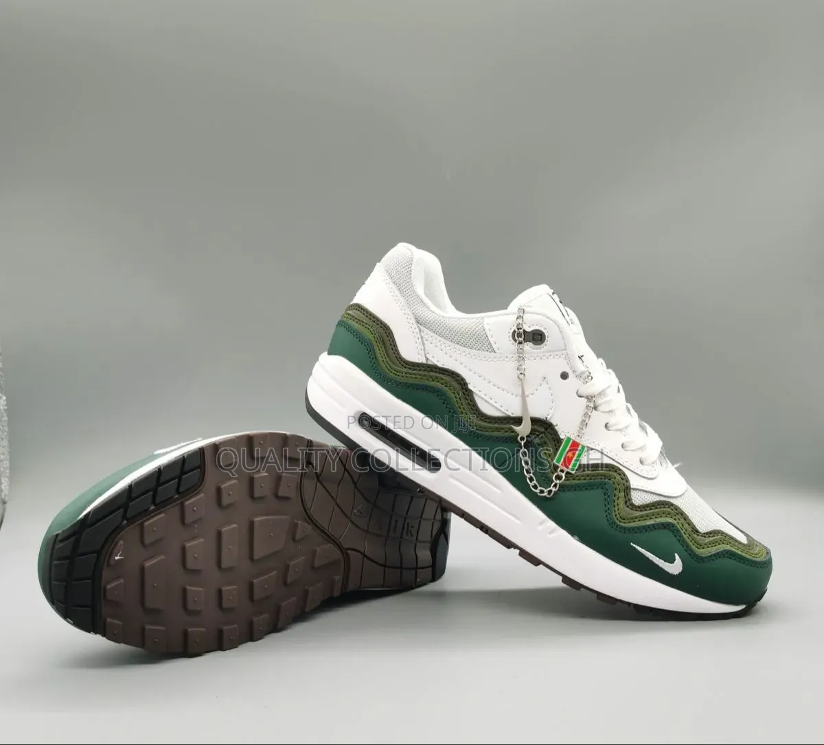 Nike Airmax 1 Patta Waves Lucky Green