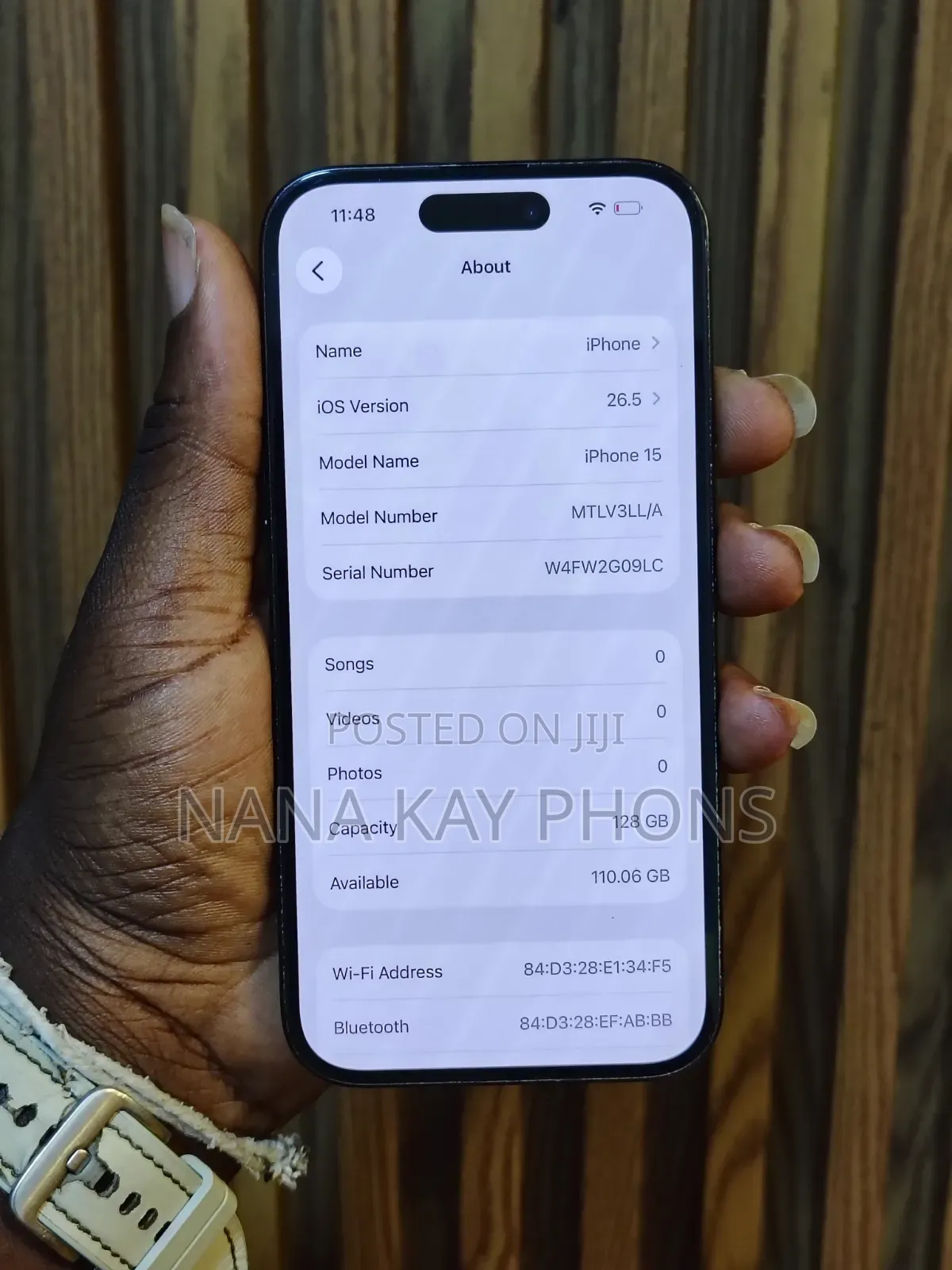 Apple iPhone 15 128 GB Black