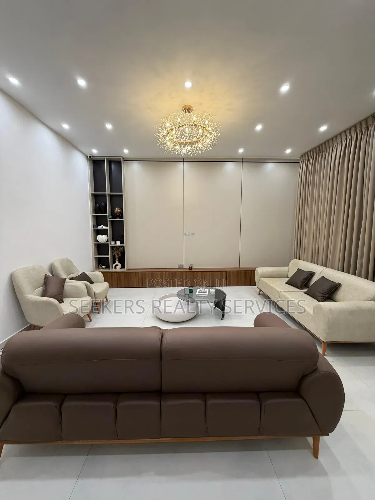 Furnished 3bdrm House in Seekers Realty, Baatsona Total for sale