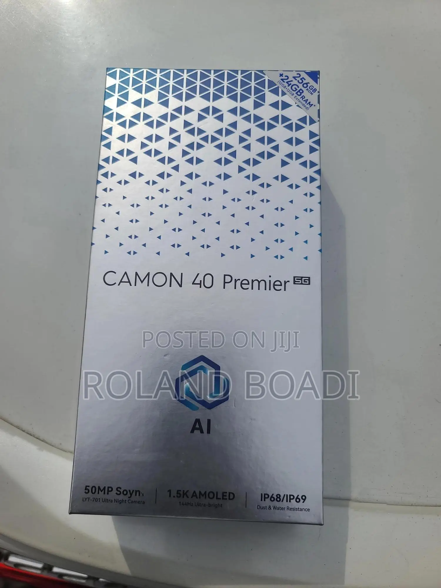 New Tecno Camon 40 Premier 256 GB Black