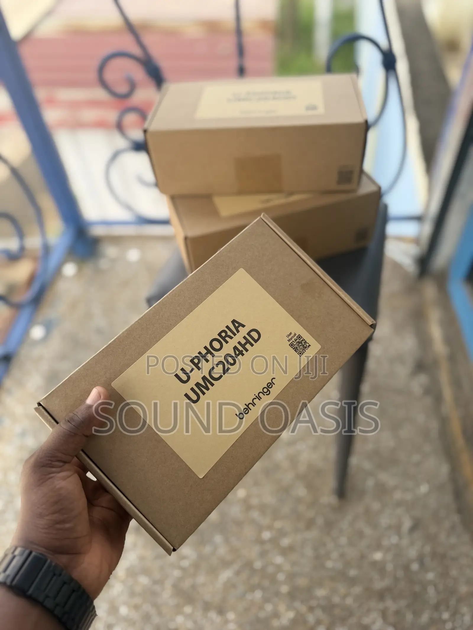 Behringer U-Phoria Umc204hd Audio Interface(Soundcard)
