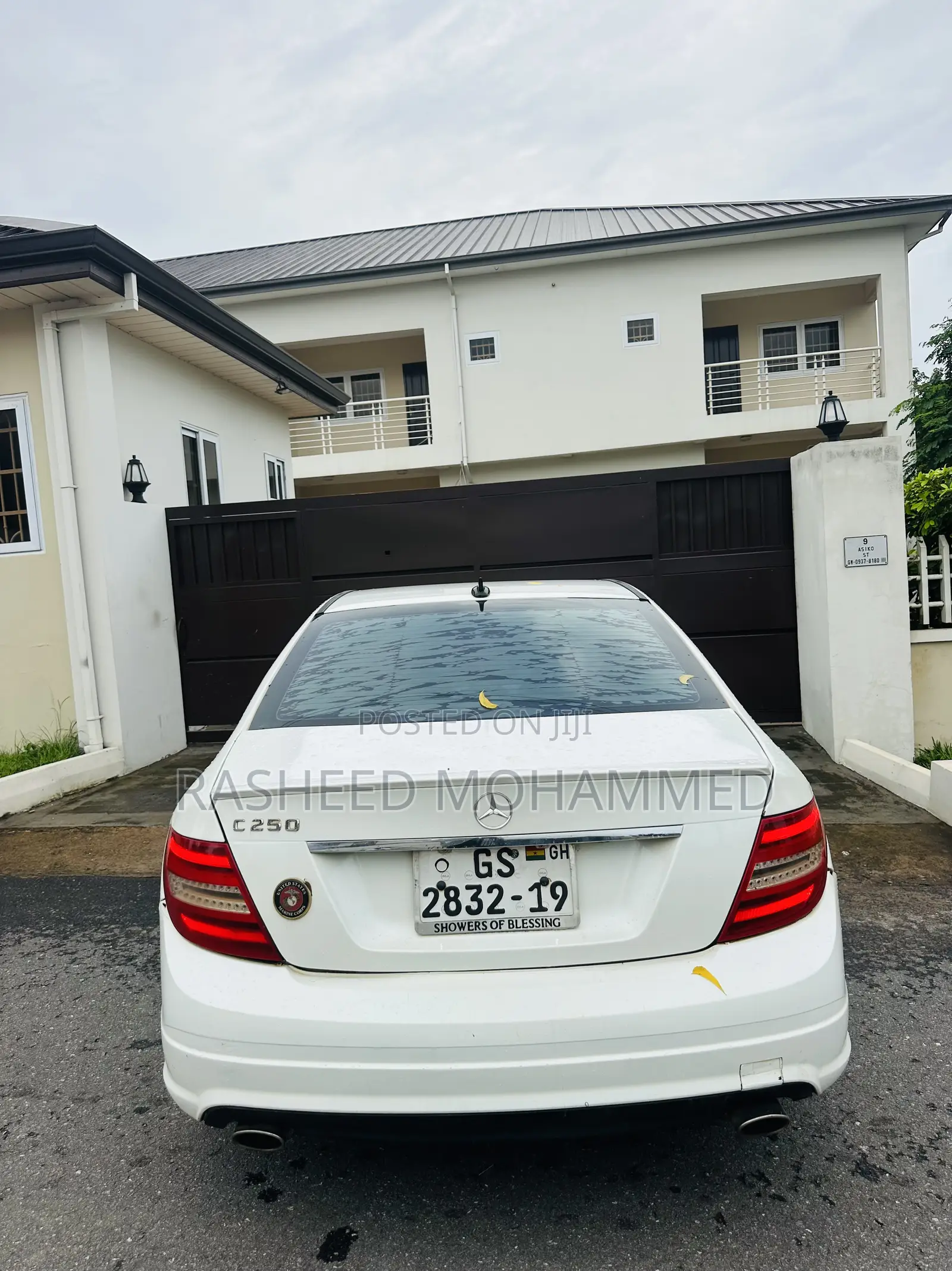 Mercedes-Benz C250 2010 White