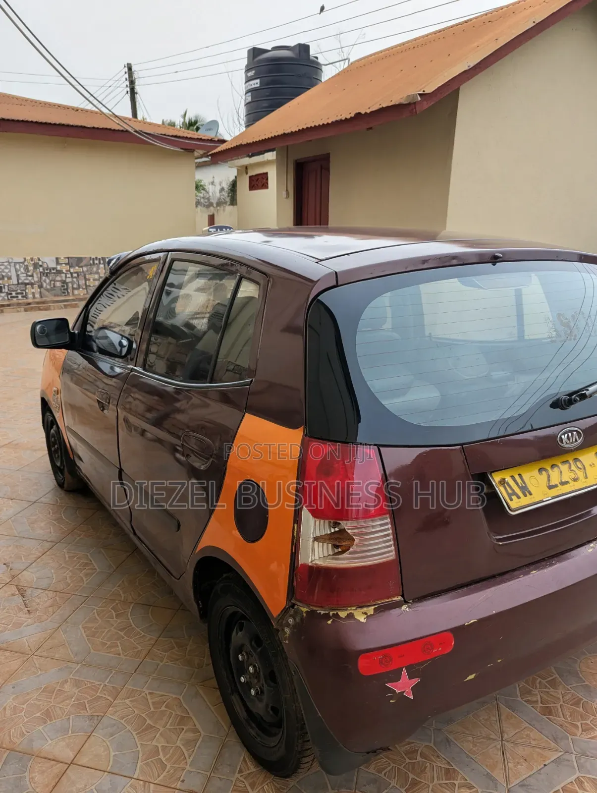 Kia Picanto 2015 Brown