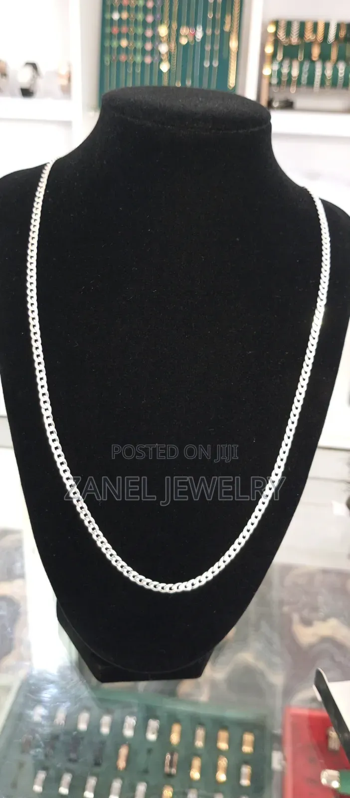 Real Silver Cuban Necklace