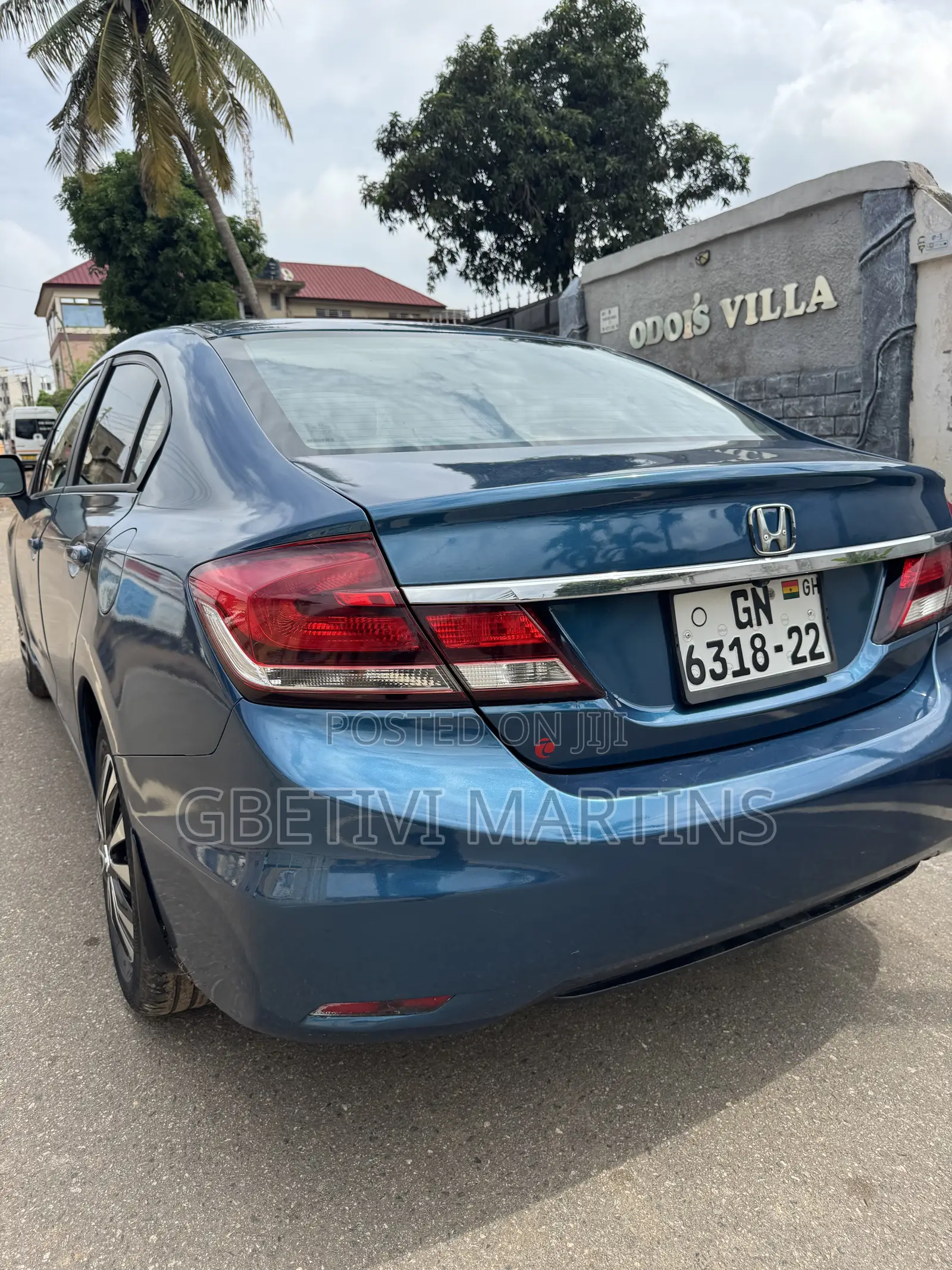 Honda Civic 2015 Blue