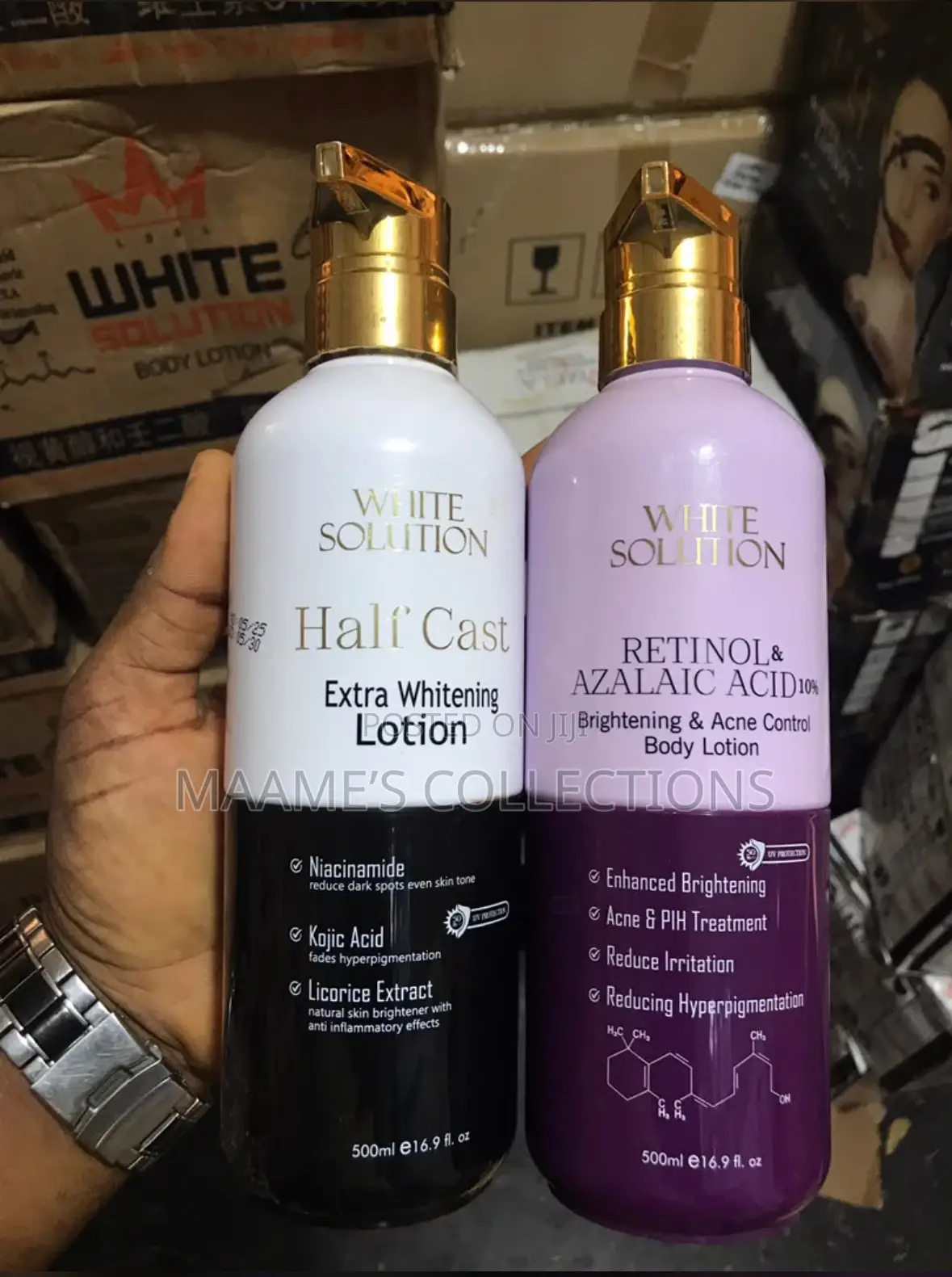 White Solution Body Lotions