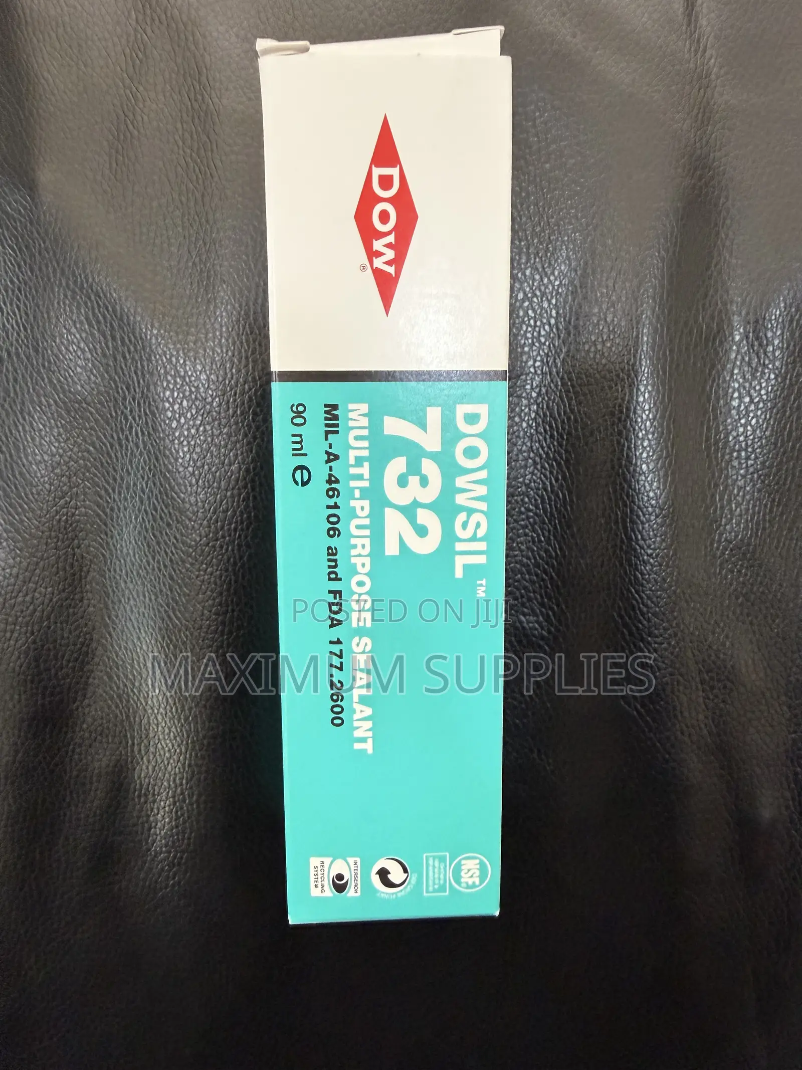 Dowsil 732 Multipurpose Sealant Tube 90ml Black