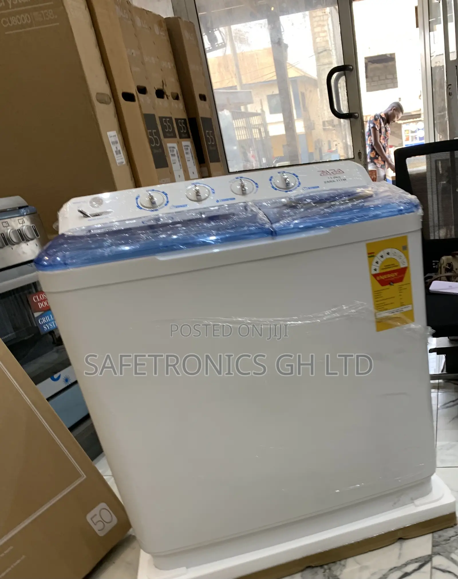 Just Order Zara Washing Machine 11kg Semi Automatic