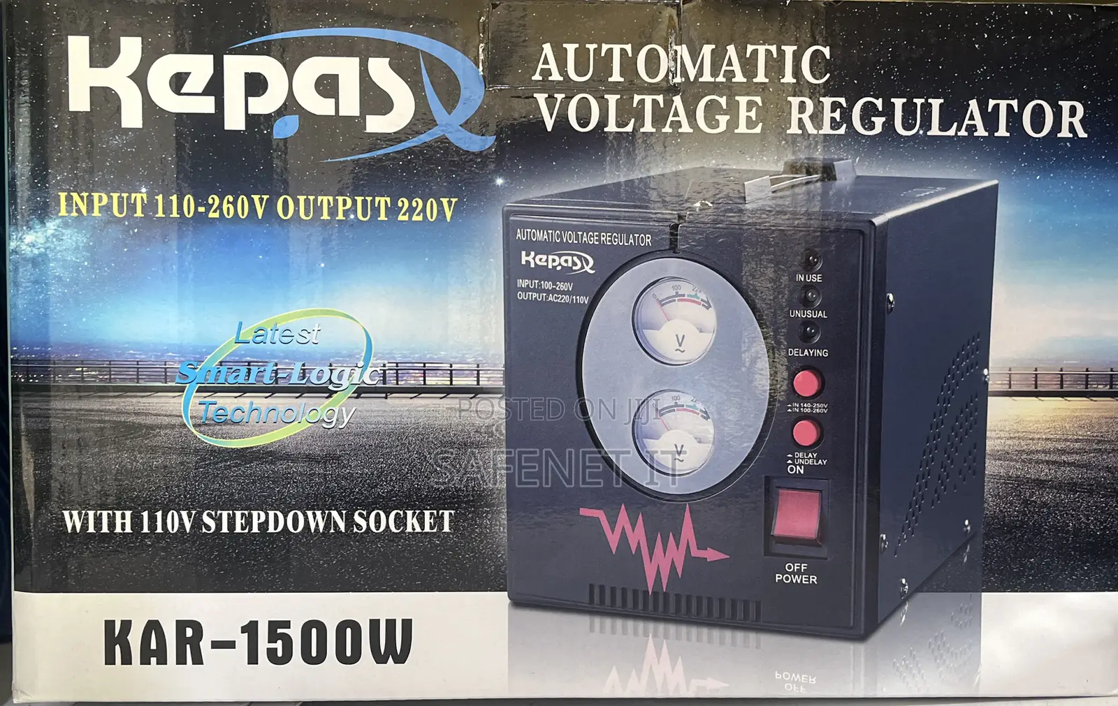 Kepas 1500w Avr (Automatic Volta Regulator