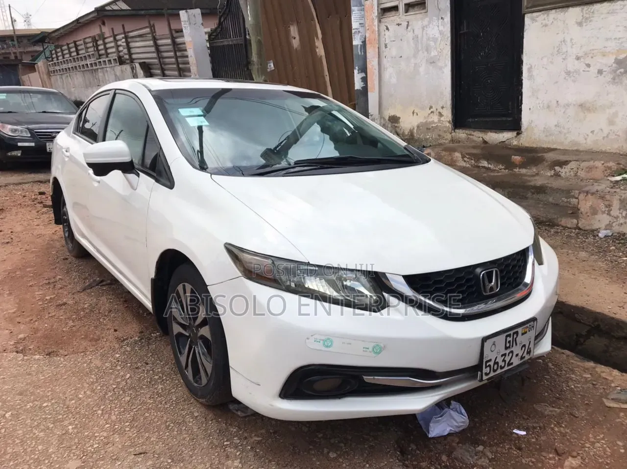 Honda Civic EX 2dr Coupe (1.8L 4cyl 5M) 2014 White